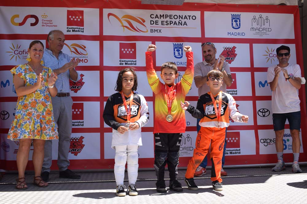 Cierre por todo lo alto en Arganzuela para la Comunidad de Madrid de los Nacionales de BMX Racing