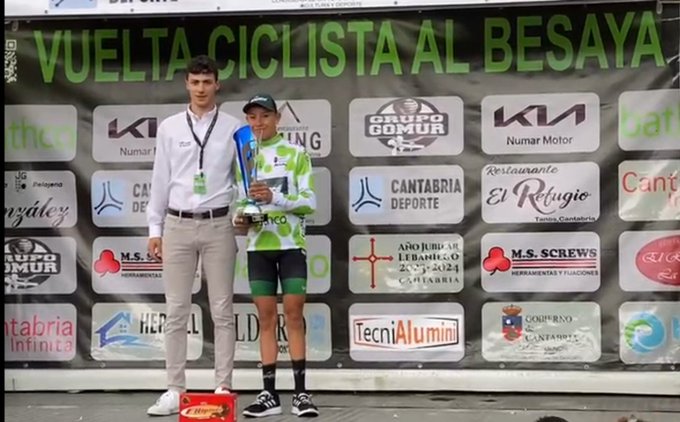 Antonio Morgado primer líder en la Vuelta al Besaya