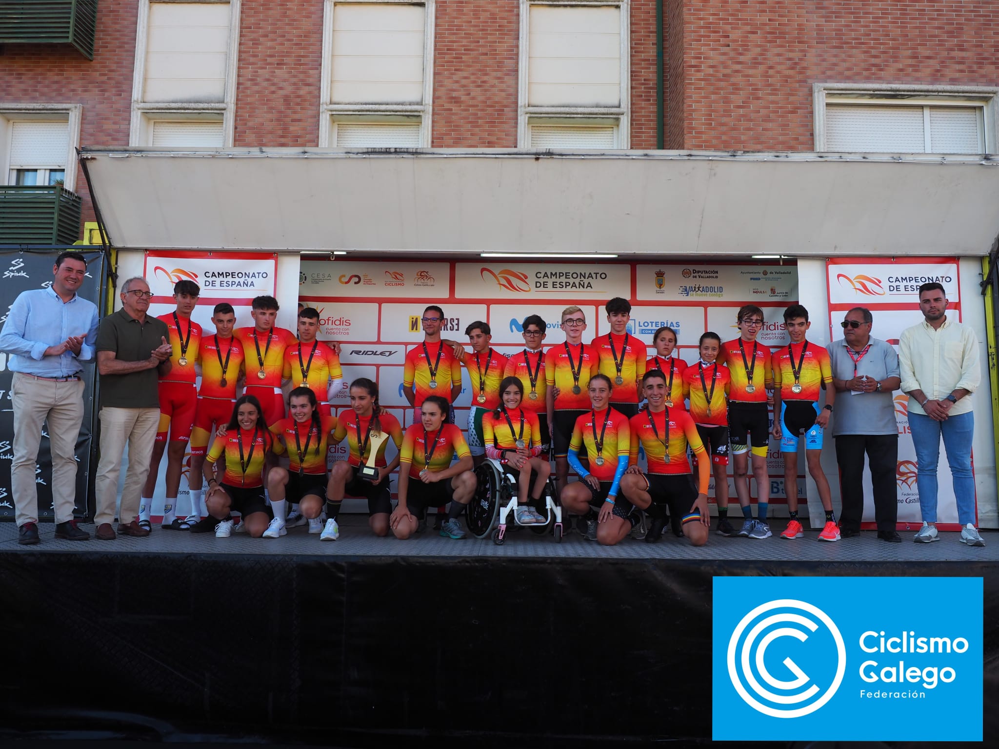Galicia abre os Campionatos de España Escolares co ouro de María Filgueiras na CRI cadete
