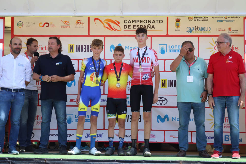 El mountain bike base madrileño amasa en los Nacionales Escolares hasta 4 medallas
