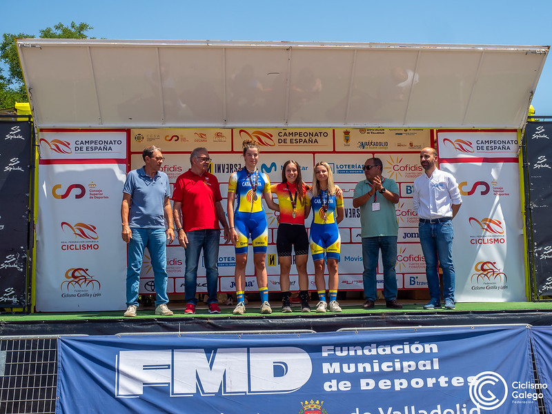 Lorena Patiño proclámase campioa de España cadete de XCO e Galicia consegue dúas pratas por equipos