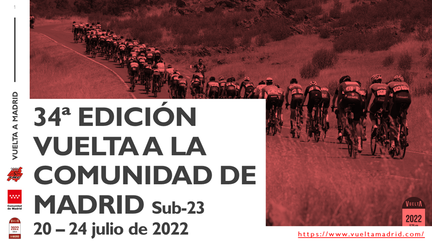 Disponible el dossier de la 34ª edición de la Vuelta a Madrid Sub23 2022