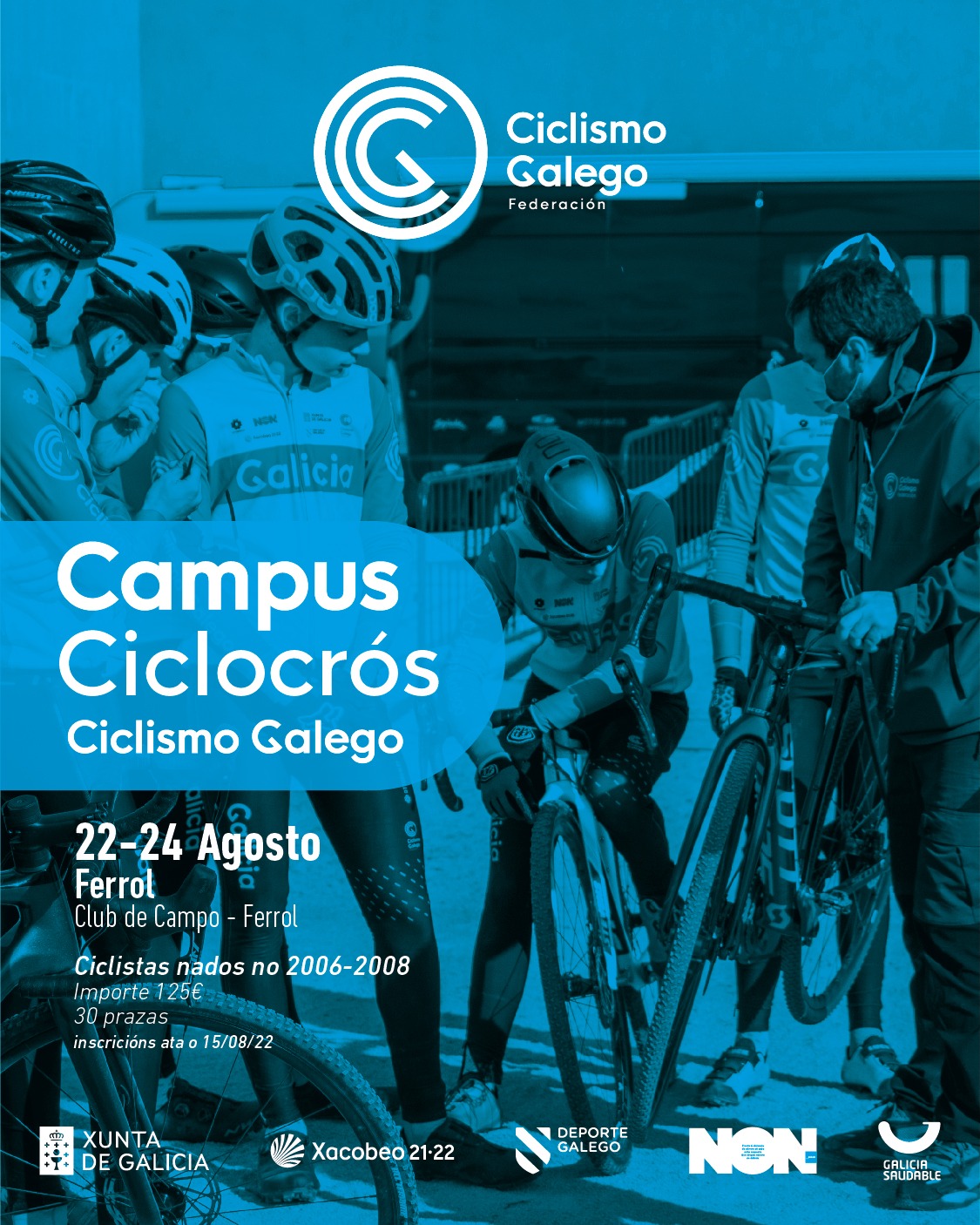 O Campus Ciclocrós Ciclismo Galego abre inscricións