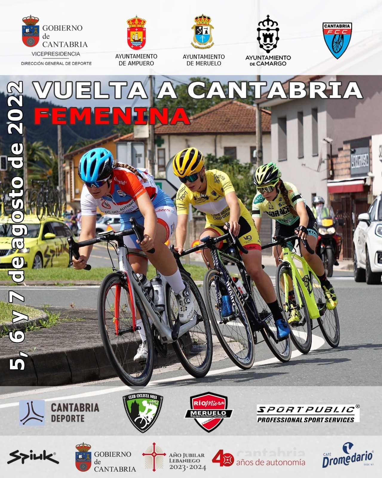 Todo preparado para el inicio de la III Edición de la Vuelta a Cantabria Femenina Cadete y Junior