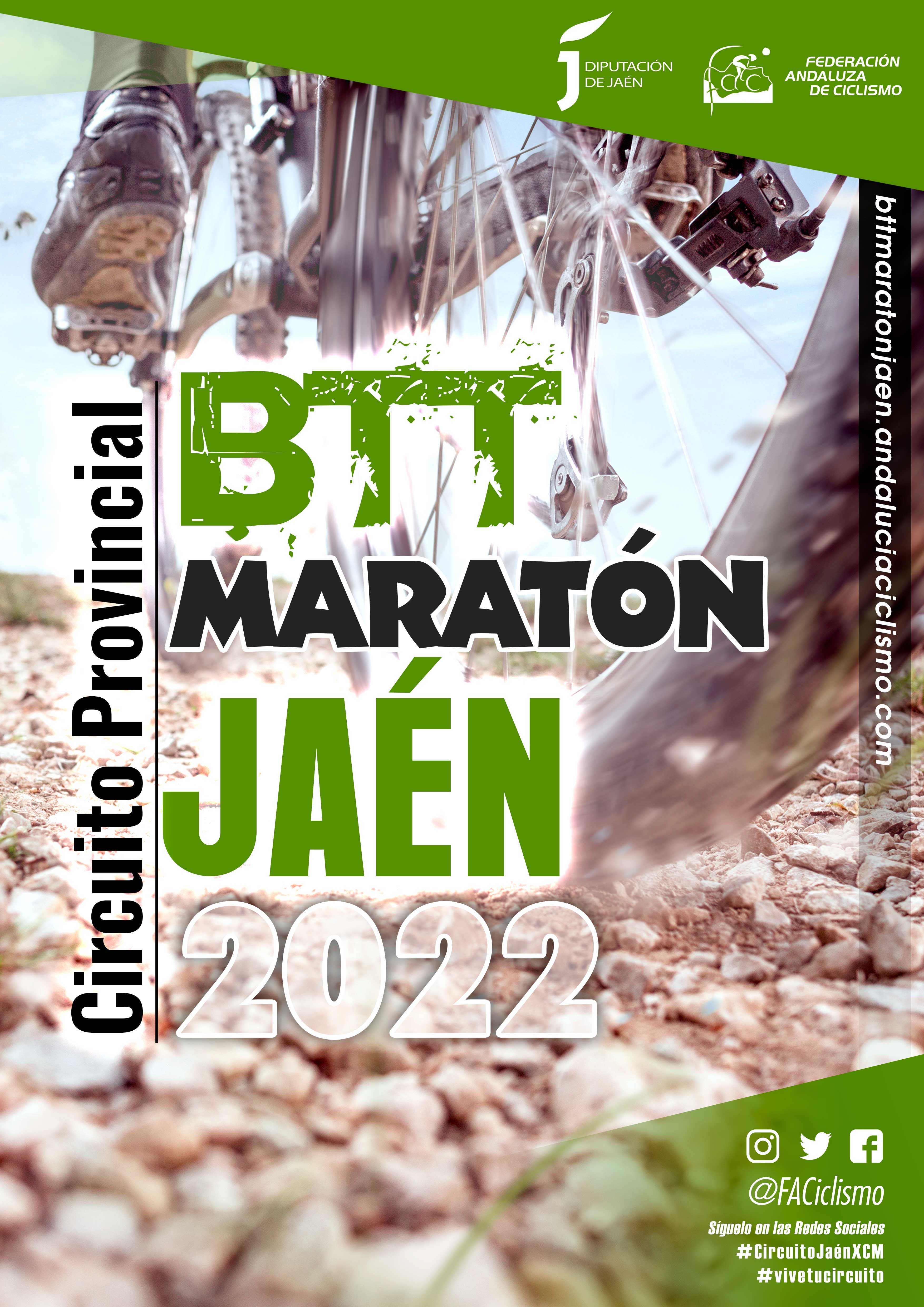 Tíscar reactivará el Circuito Provincial de Jaén BTT Maratón 2022