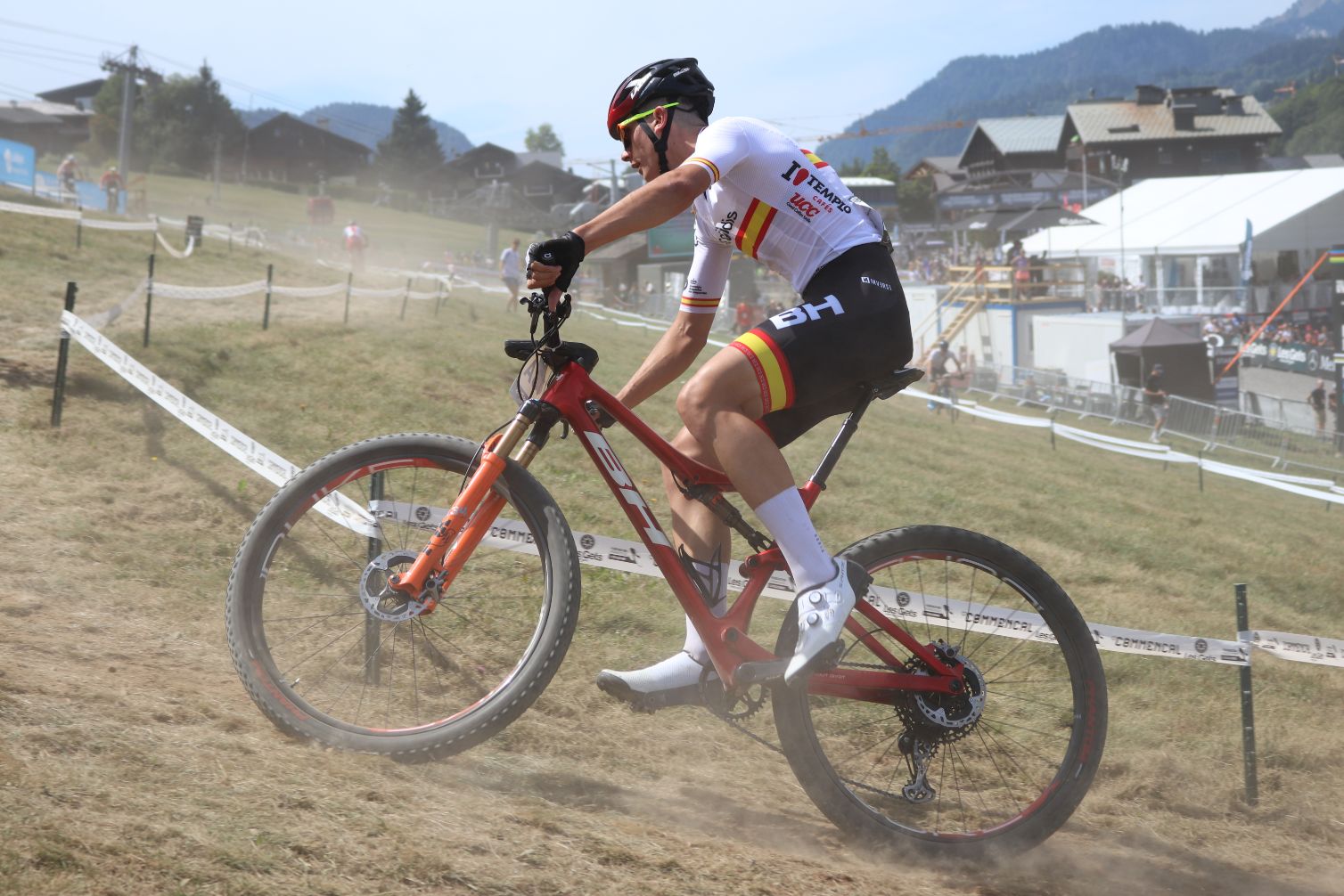 13ª plaza para la Selección Española en el Team Relay del Mundial de MTB de Les Gets