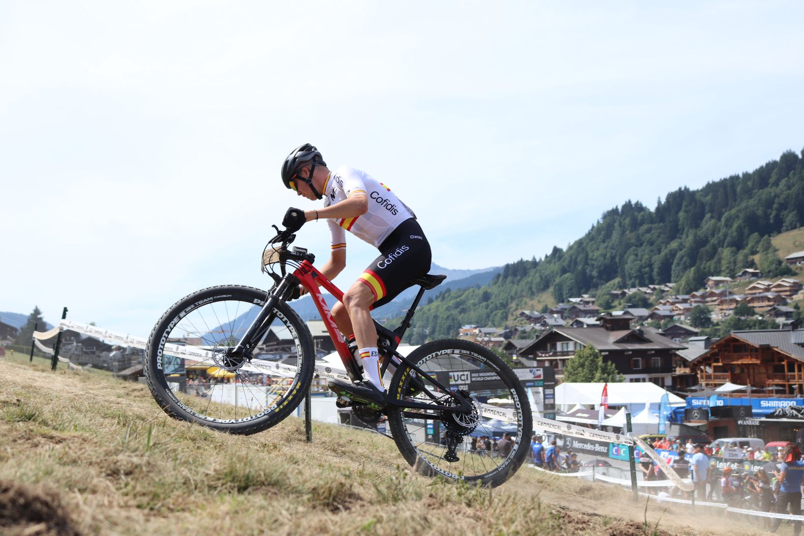 13ª plaza para la Selección Española en el Team Relay del Mundial de MTB de Les Gets