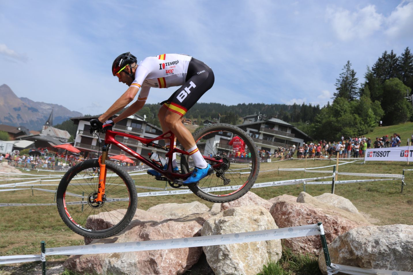 13ª plaza para la Selección Española en el Team Relay del Mundial de MTB de Les Gets