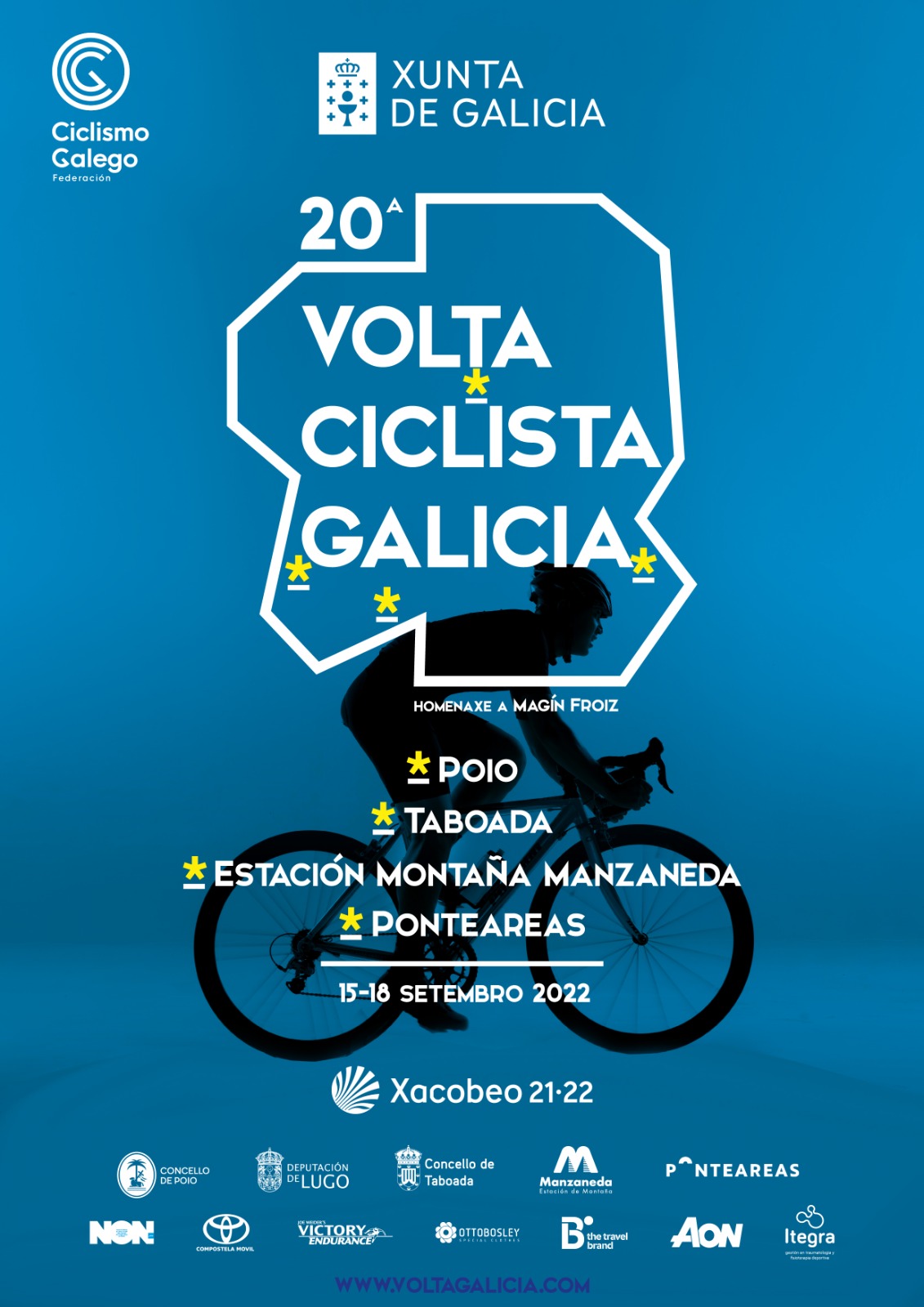 Páxina Web e Revista Oficial da XX Volta Galicia