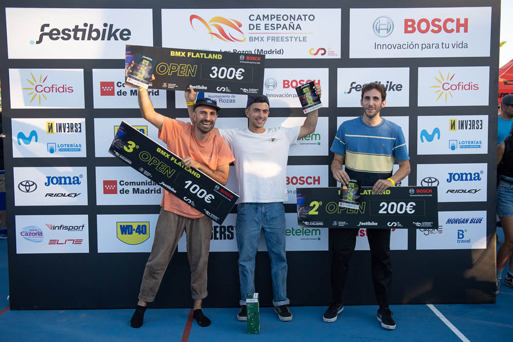 Varo Hernández se proclamó campeón de España de BMX freestyle flatland en Festibike