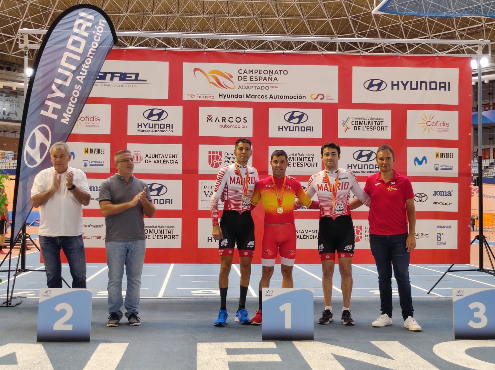 El Campeonato de España de Ciclismo Adaptado en Pista 2022 pone el broche de oro en Valencia
