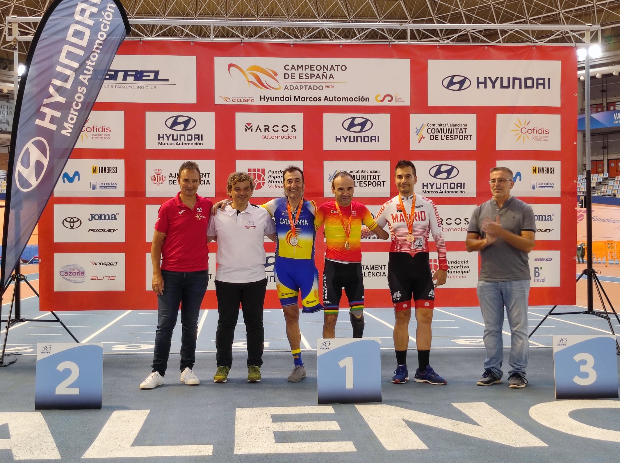 El Campeonato de España de Ciclismo Adaptado en Pista 2022 pone el broche de oro en Valencia