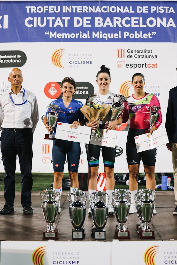Azparren y Larrarte vencen en el Ómnium del Trofeo Internacional Ciudad de Barcelona
