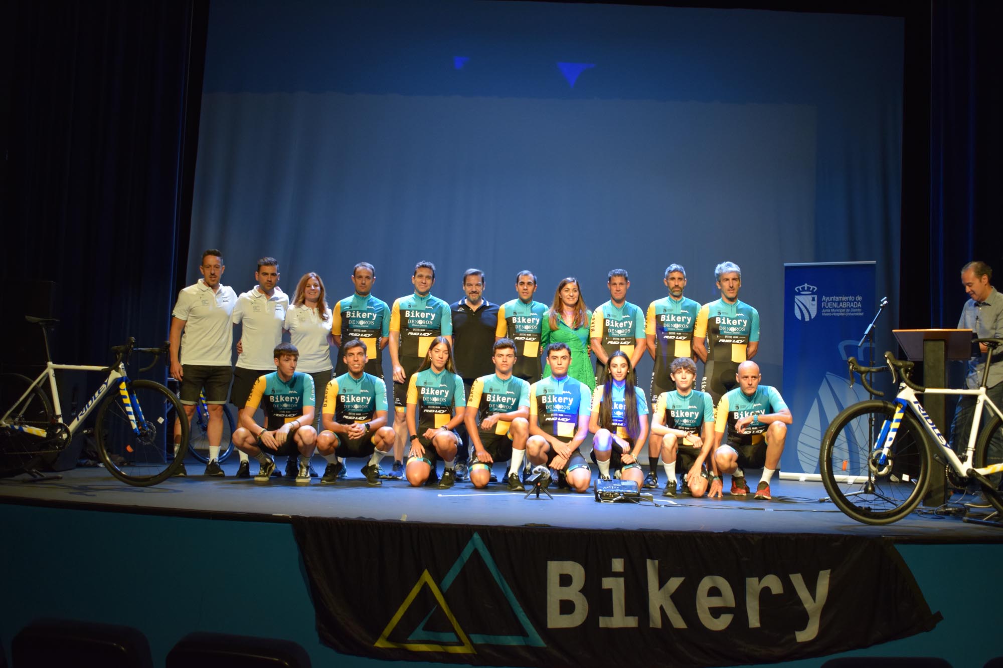 Presentado en Fuenlabrada el equipo de ciclocross nacional Bikery Denpros