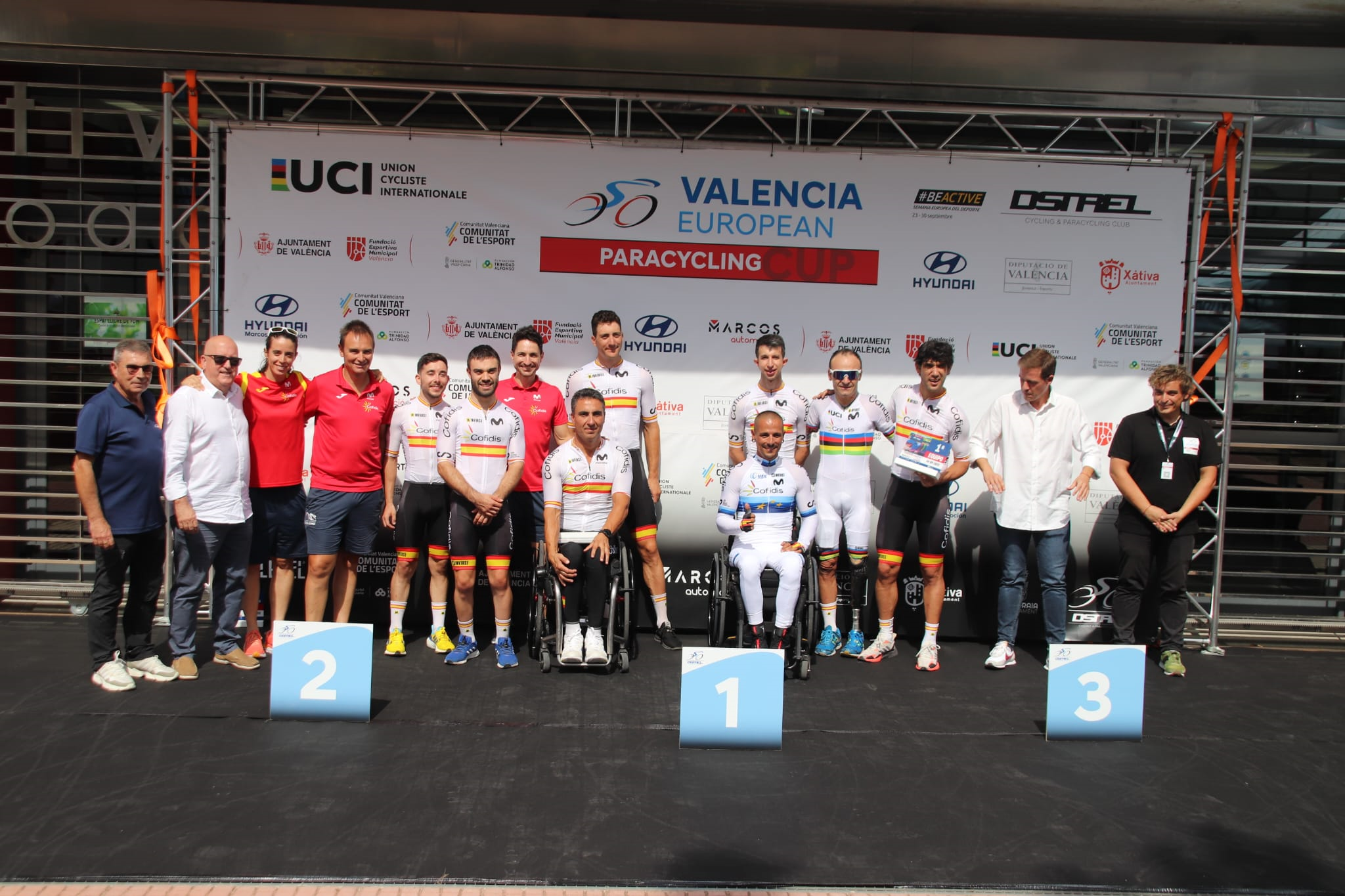 La Selección Española brilla en la Valencia European Paracycling Cup