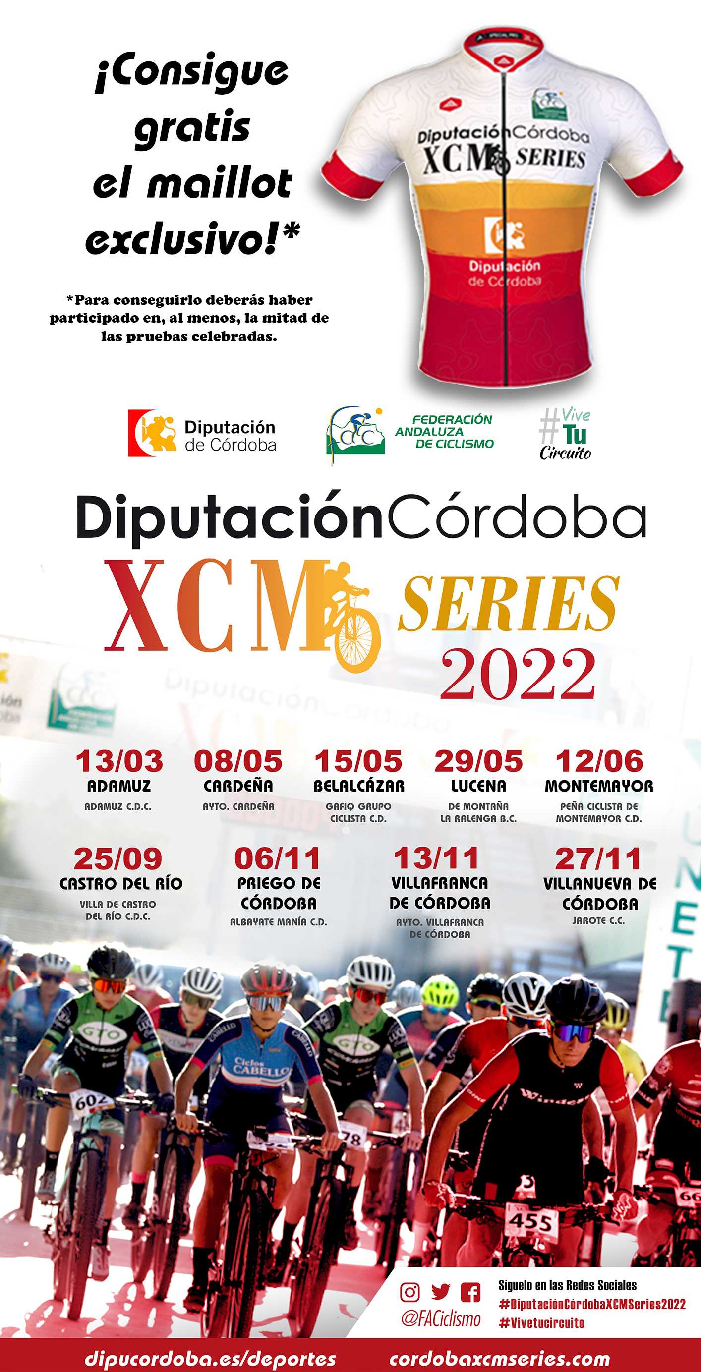 Priego se prepara para acoger su cita con las ‘DiputaciónCórdoba XCM Series 2022’