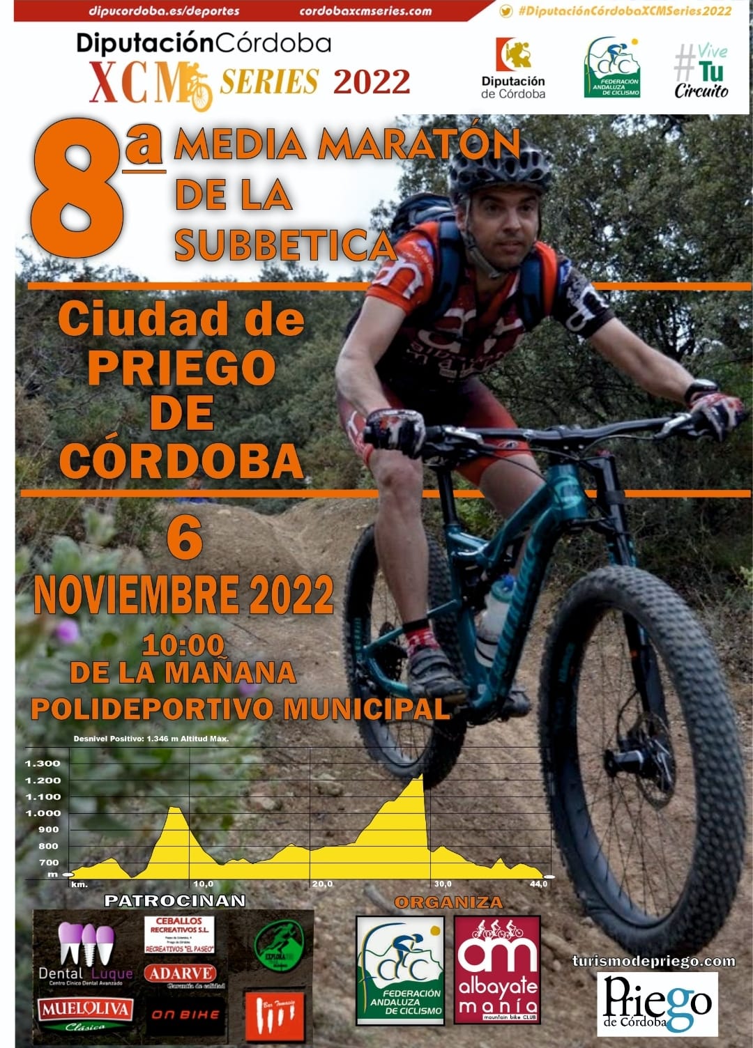 Priego se prepara para acoger su cita con las ‘DiputaciónCórdoba XCM Series 2022’