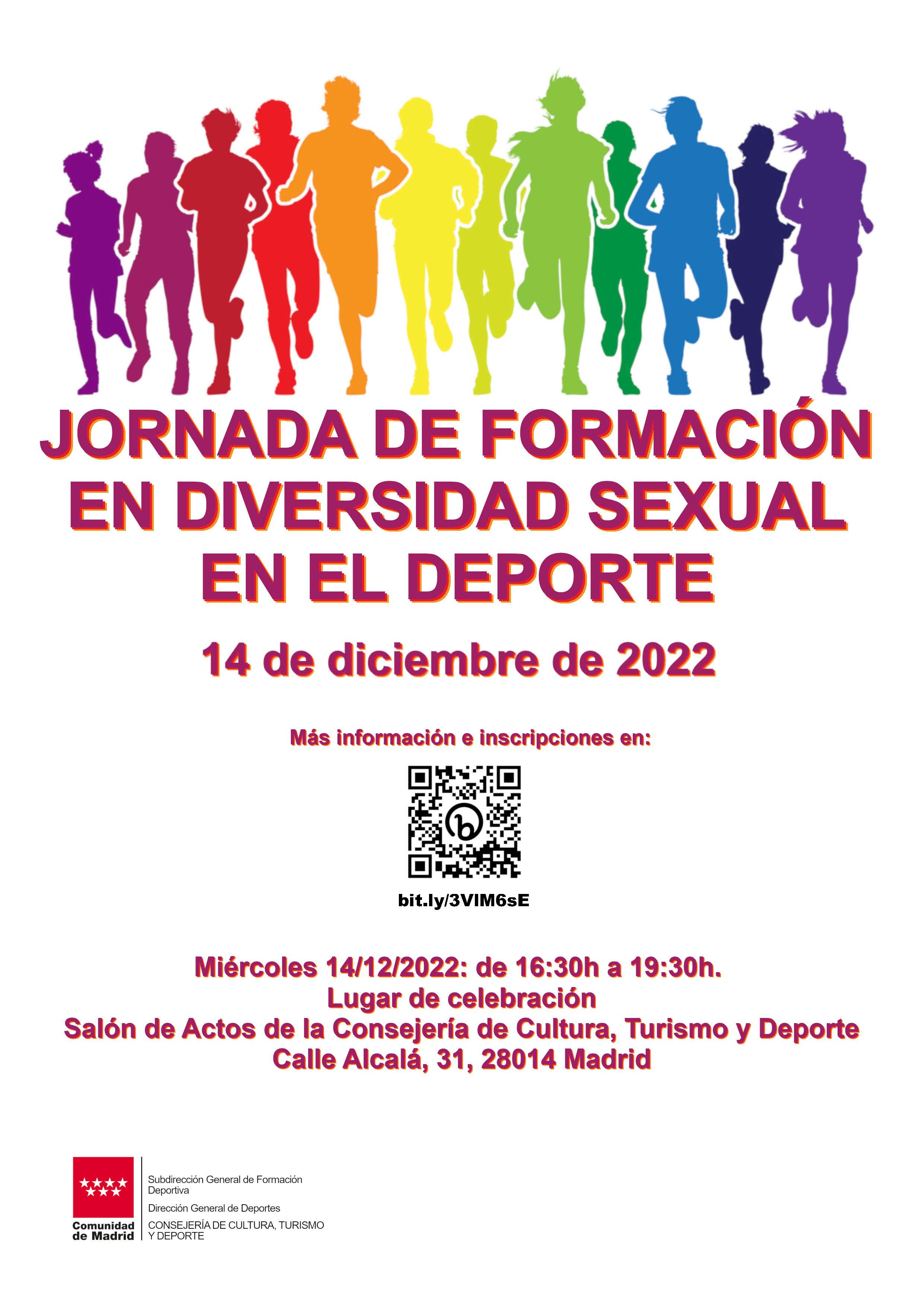 La Comunidad de Madrid organiza la Jornada Formativa en Diversidad Sexual en el Deporte