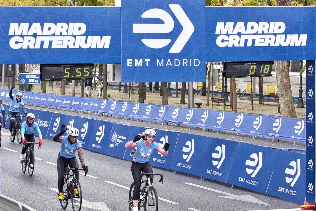 Tadej Pogacar se coronó en el Madrid Critérium