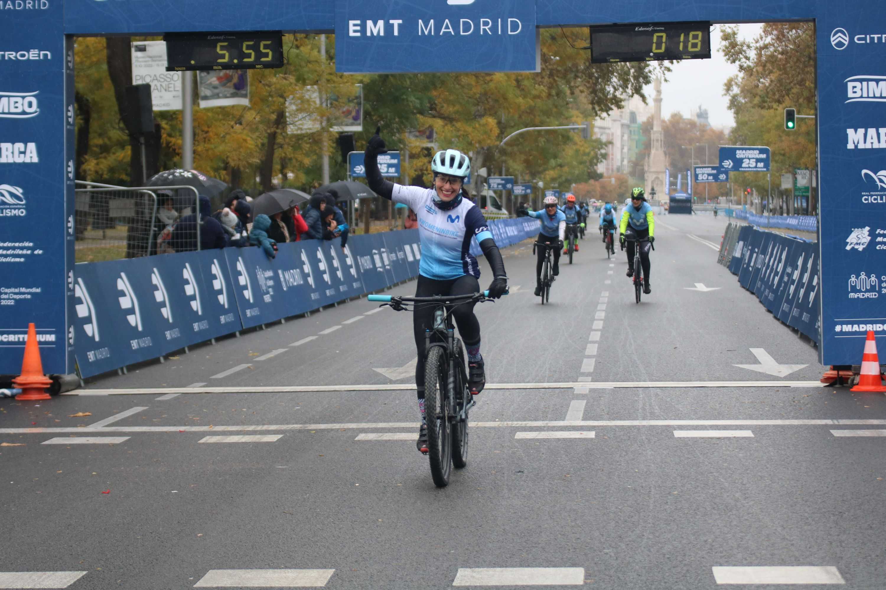 El proyecto Women In Bike se da cita en el Madrid Criterium