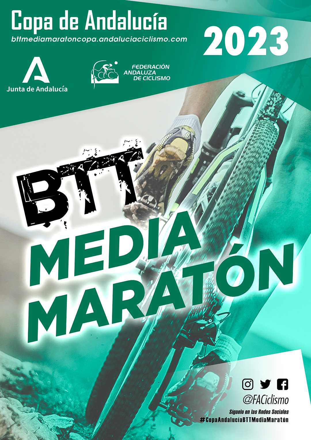 Fechas de la Copa Andalucía BTT XCO, Maratón y Media Maratón 2023