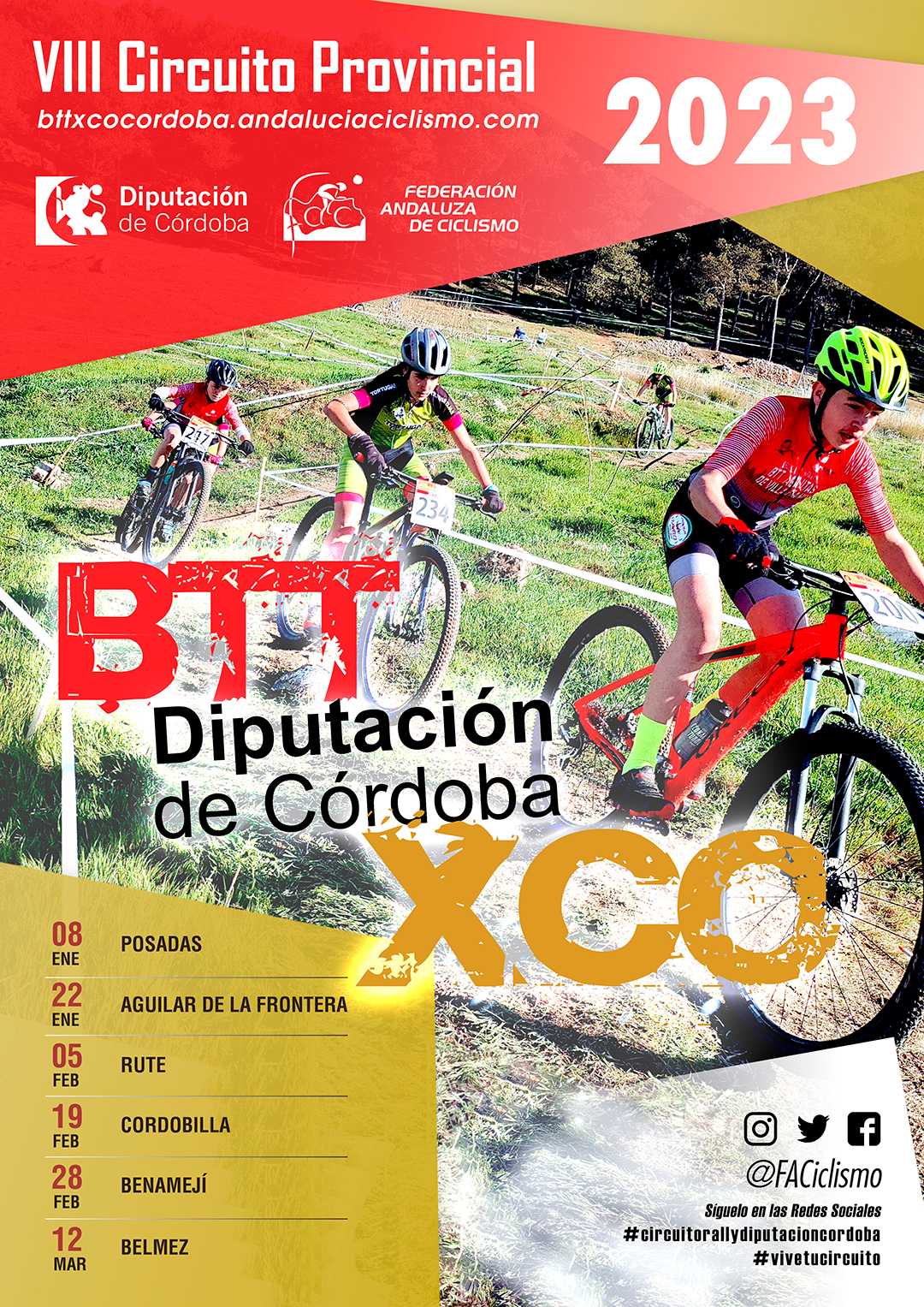 Posadas estrenará el Circuito Diputación Córdoba BTT XCO 2023