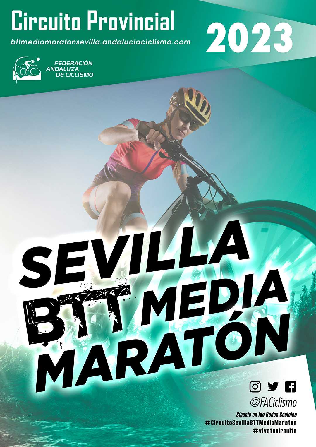 Fechas de los Circuitos Provinciales de Sevilla BTT Maratón y Media Maratón 2023