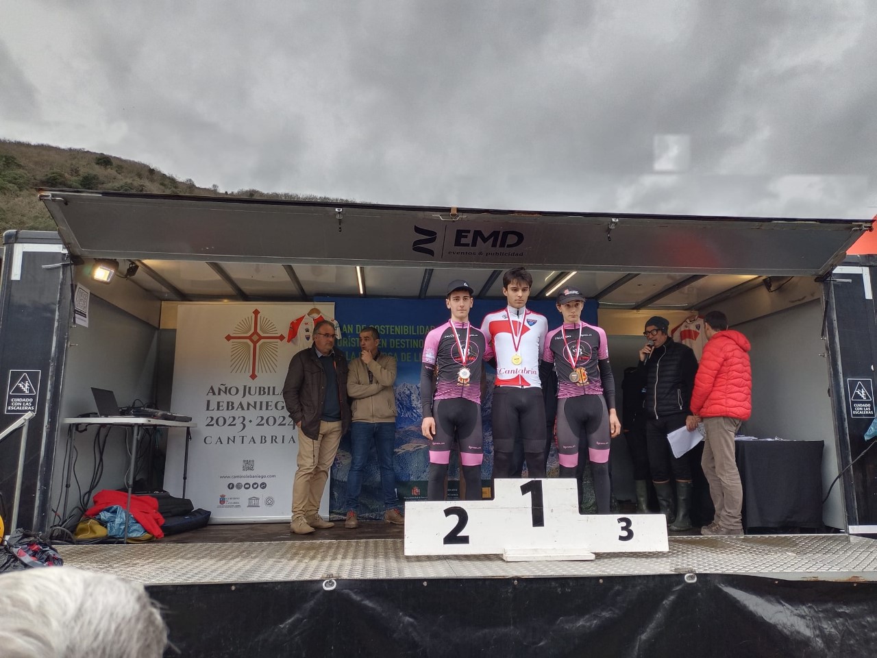 Liébana coronó a los campeones de Cantabria de ciclocross