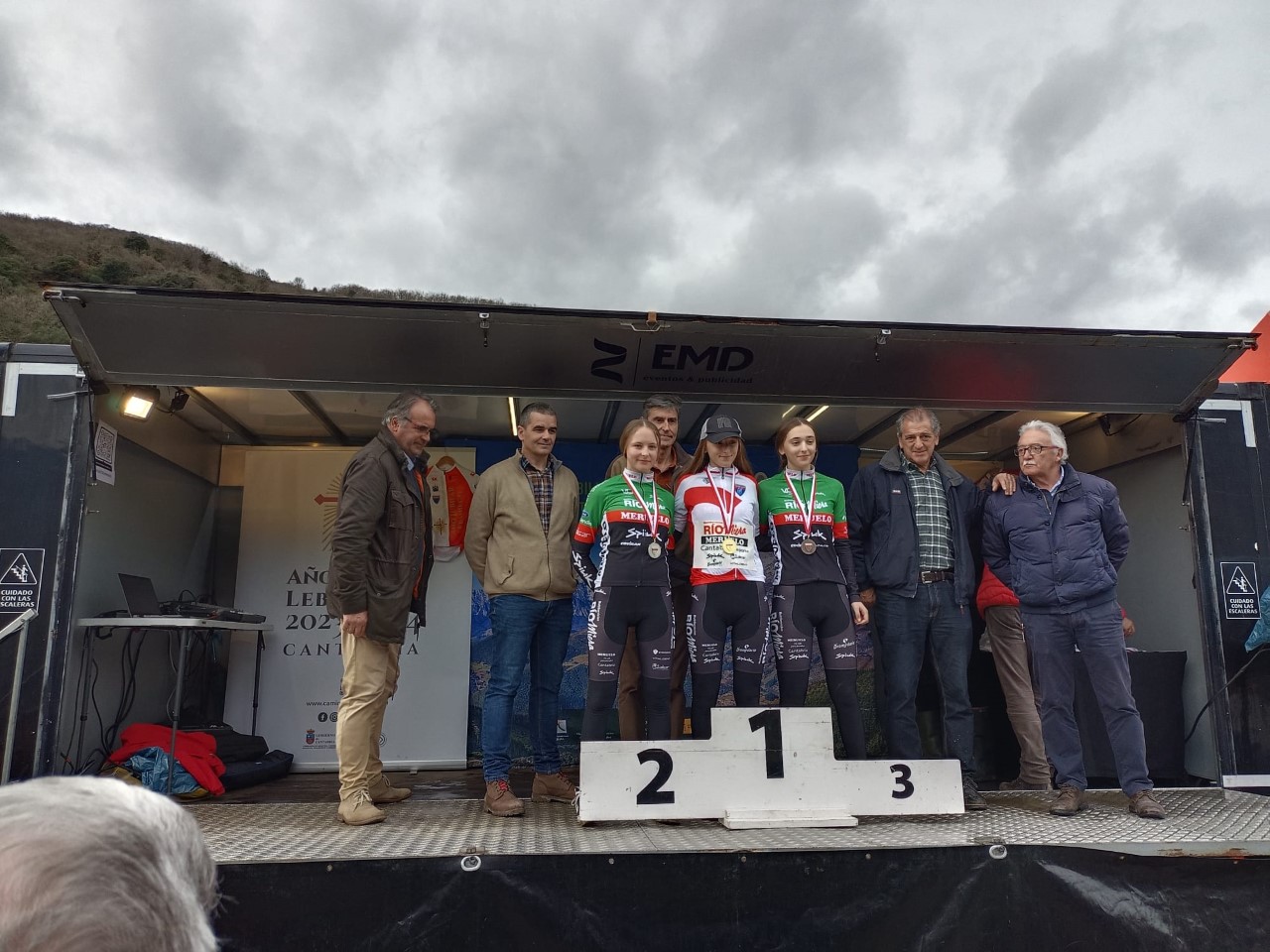 Liébana coronó a los campeones de Cantabria de ciclocross