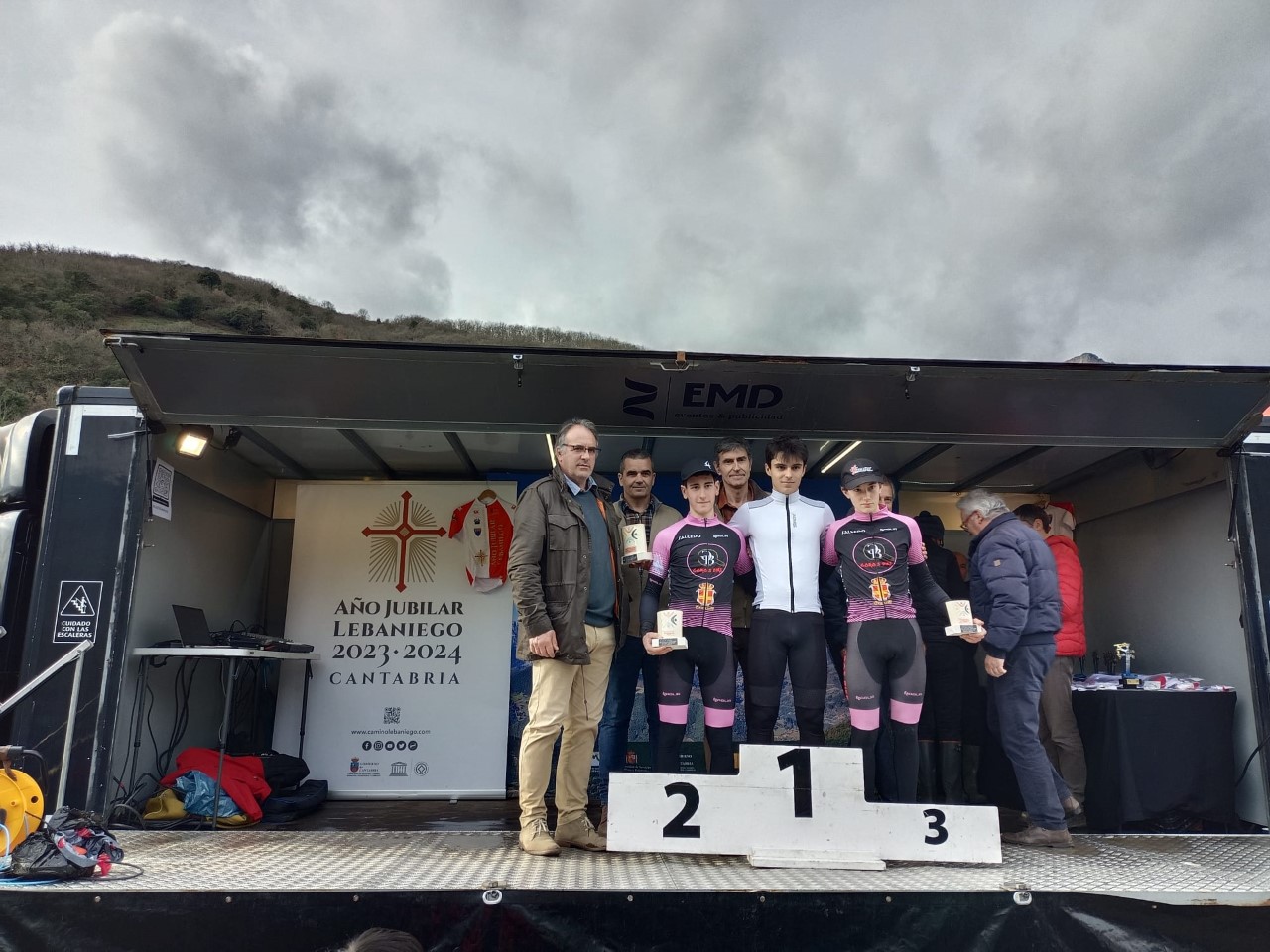 Liébana coronó a los campeones de Cantabria de ciclocross