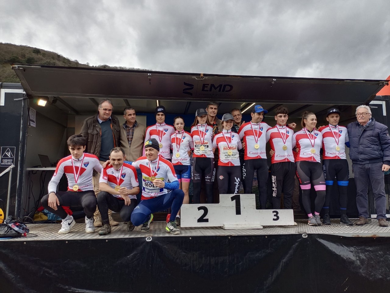 Liébana coronó a los campeones de Cantabria de ciclocross