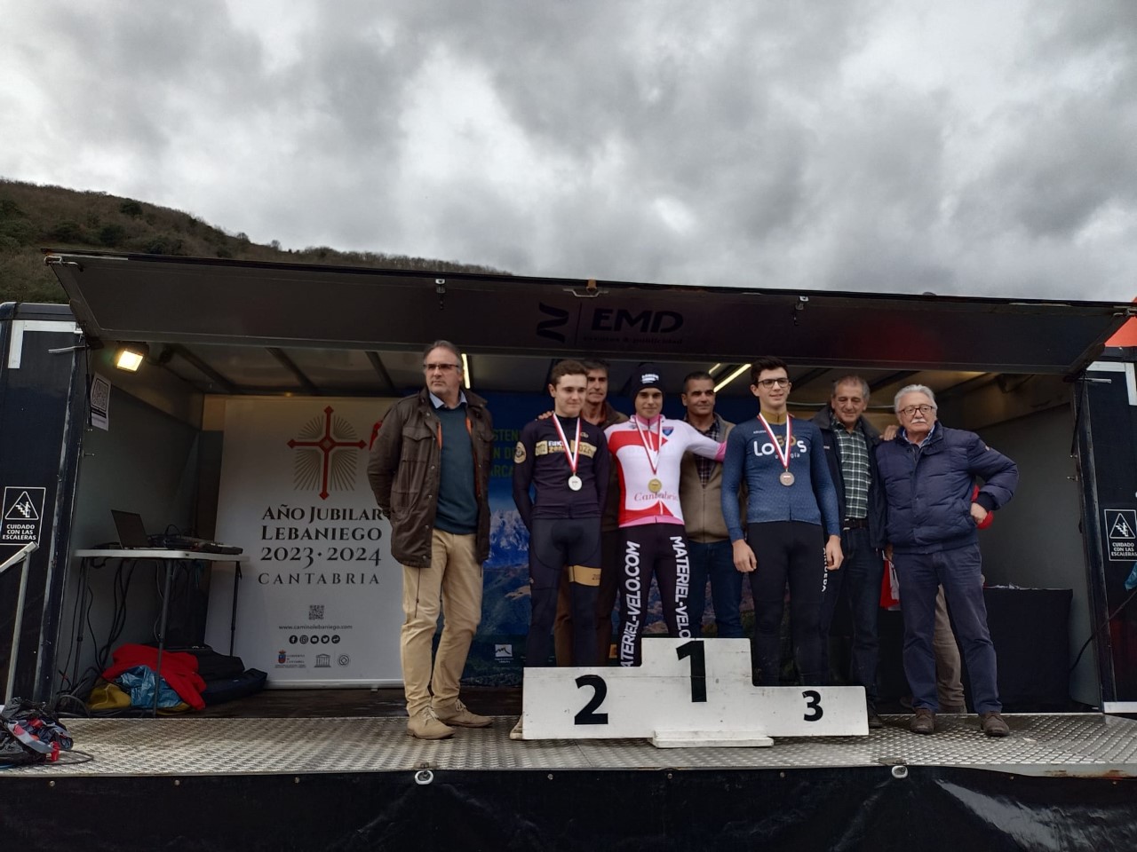 Liébana coronó a los campeones de Cantabria de ciclocross