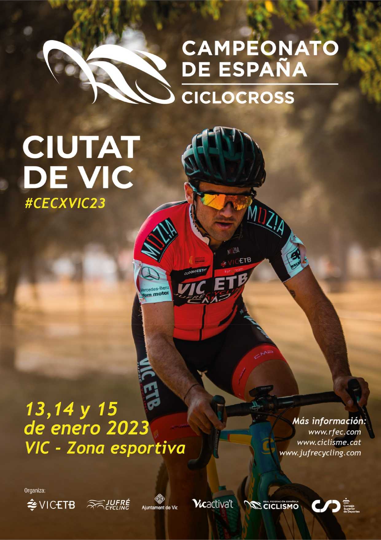 Convocatoria Campeonato de España de Ciclocross 2023