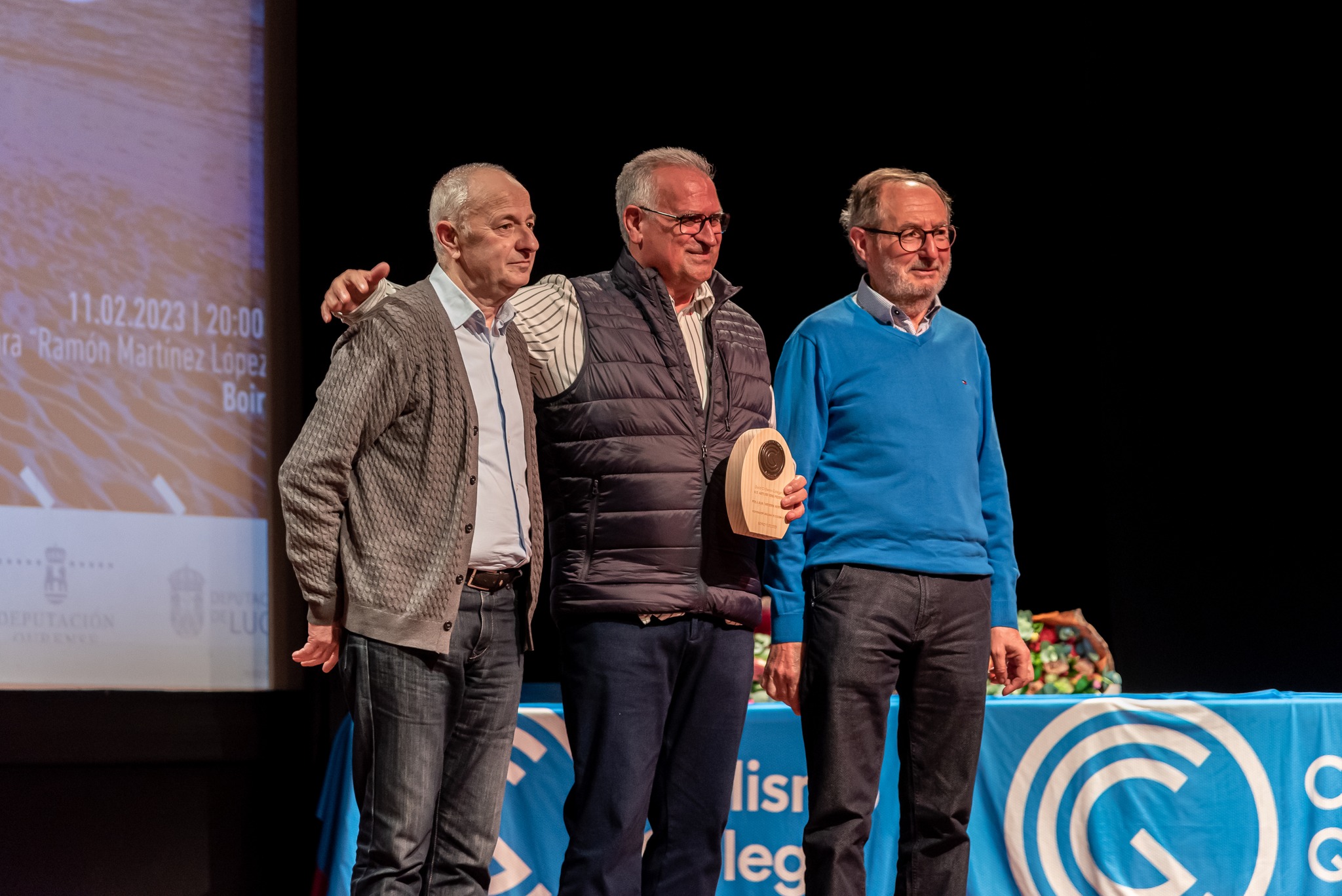 A Gala Ciclismo Galego homenaxeou a quince directivos imprescindibles de clubs históricos