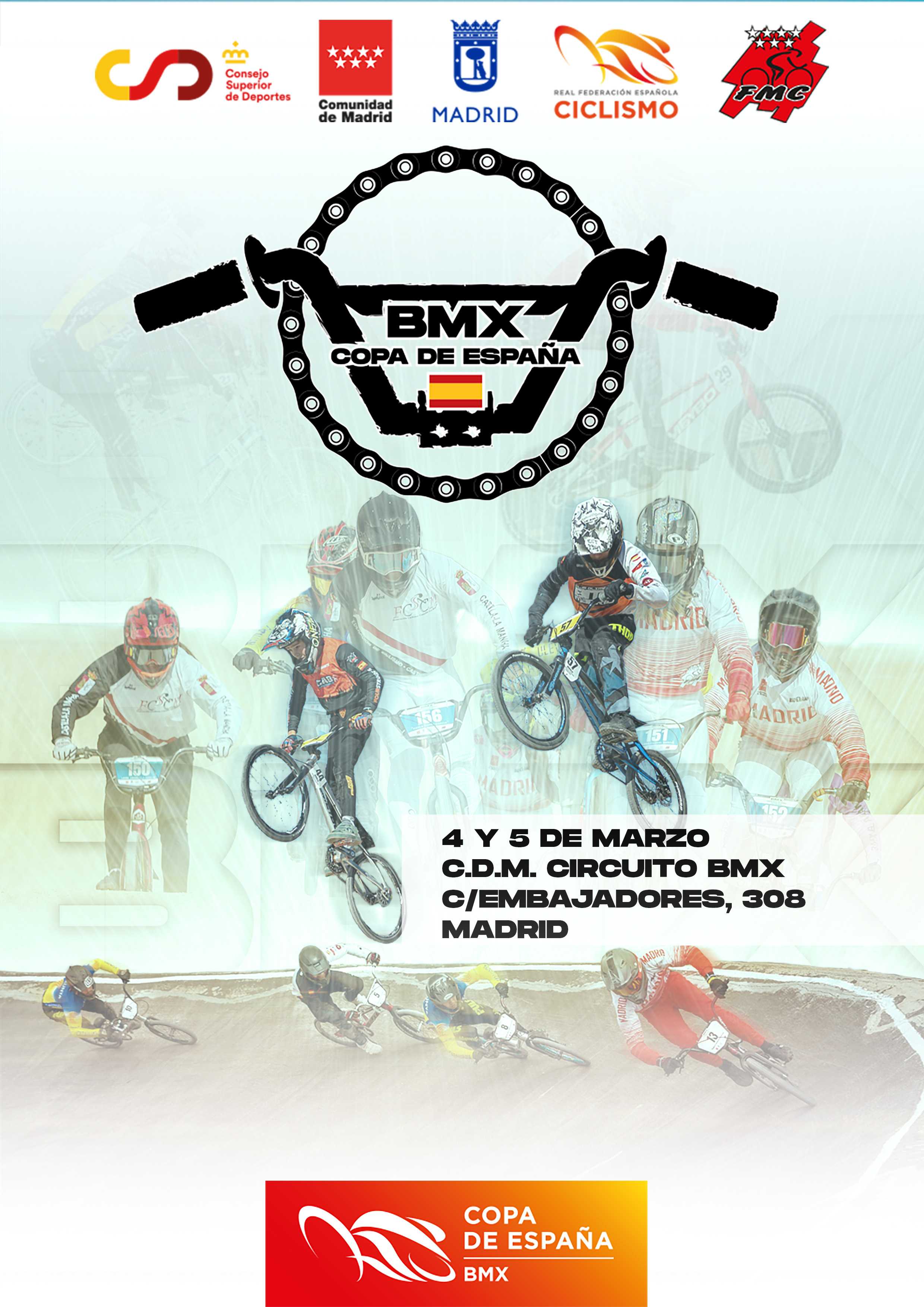 Madrid acoge este fin de semana la Copa de España de BMX