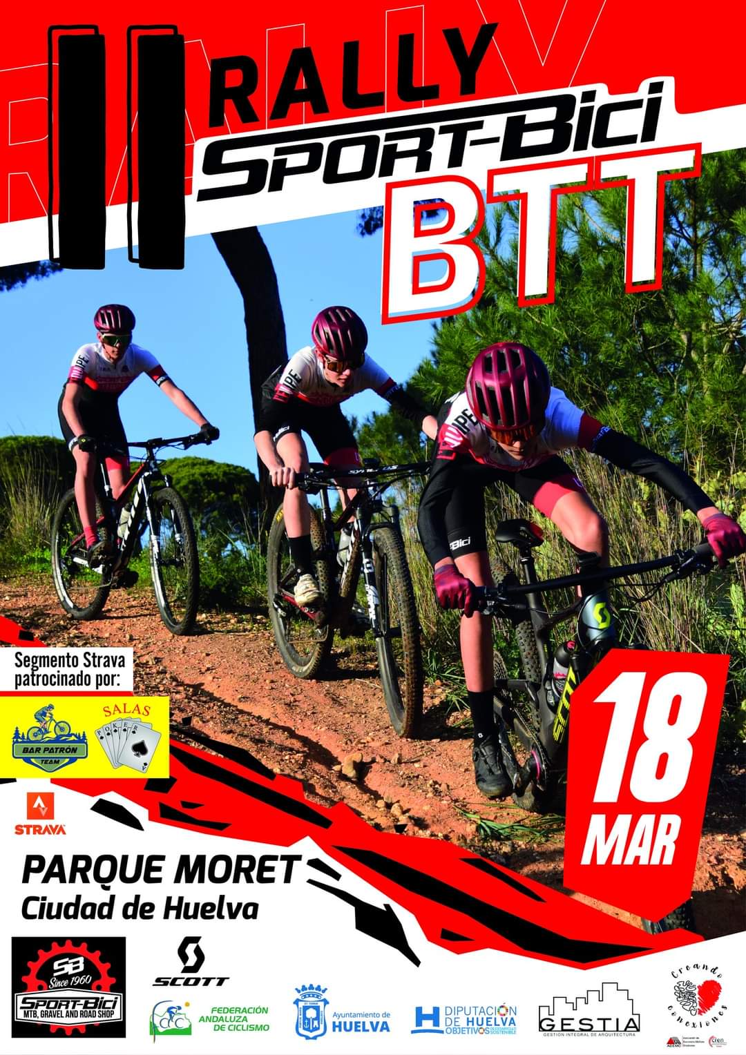 El Parque Moret reactivará el Circuito Diputación Huelva BTT XCO 2023