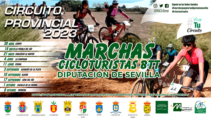 Fechas-del-Circuito-Provincial-Marchas-Cicloturistas-BTT-Diputacion-de-Sevilla-2023