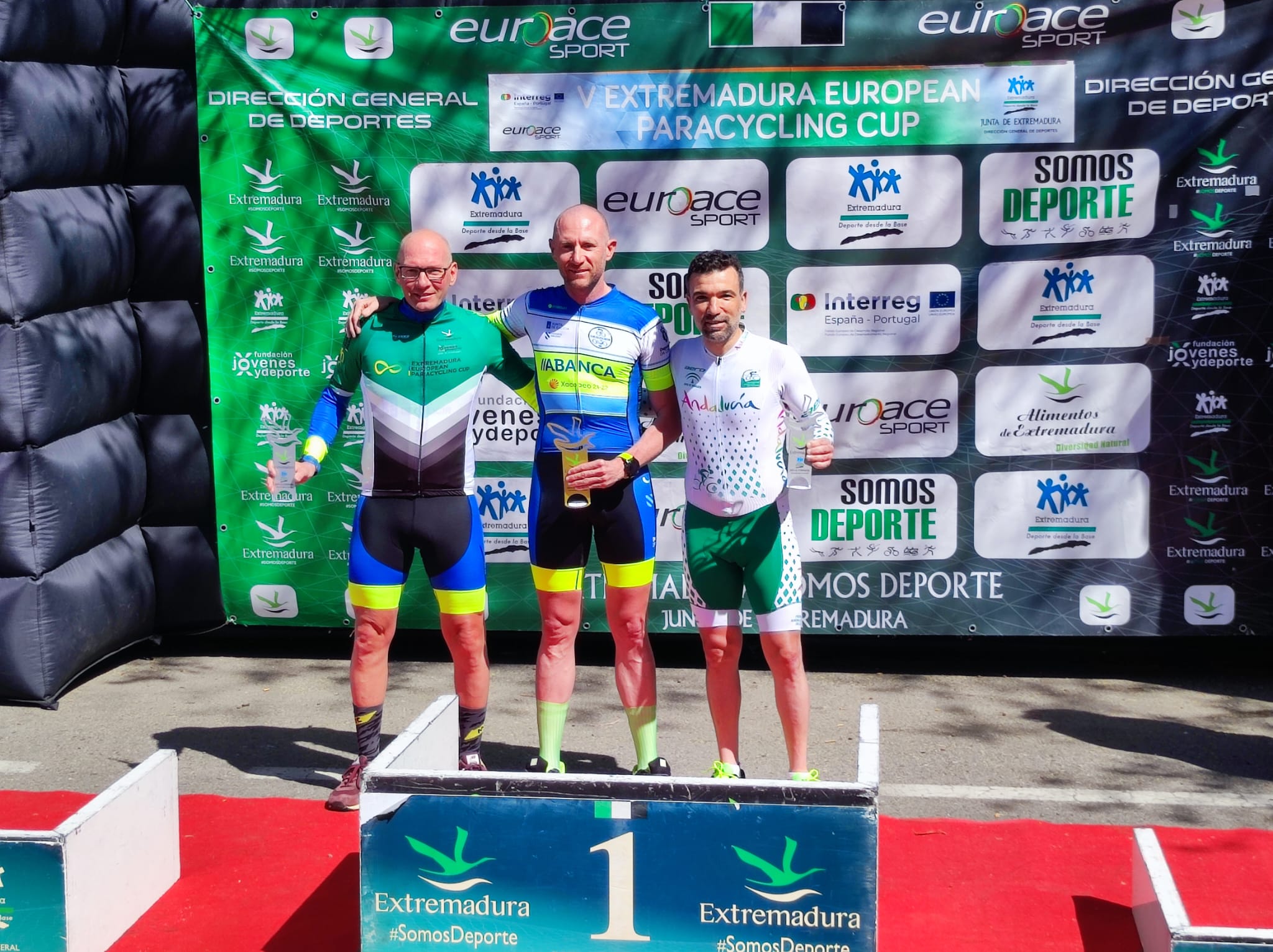 Éxito madrileño en la V Extremadura European Paracycling Cup
