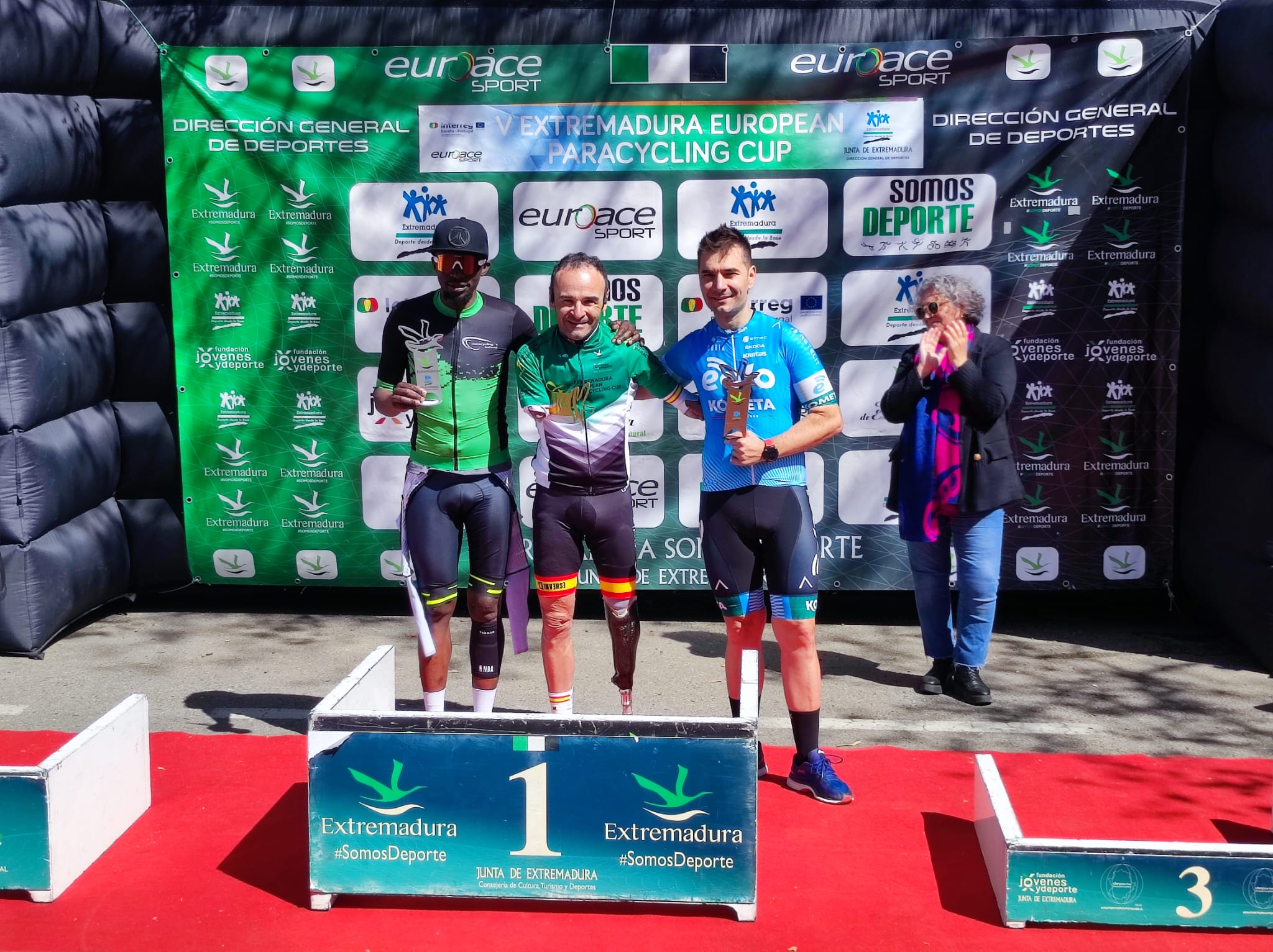 Éxito madrileño en la V Extremadura European Paracycling Cup