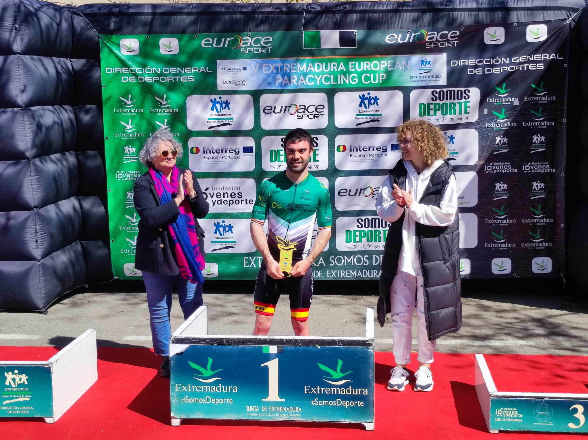 Éxito madrileño en la V Extremadura European Paracycling Cup