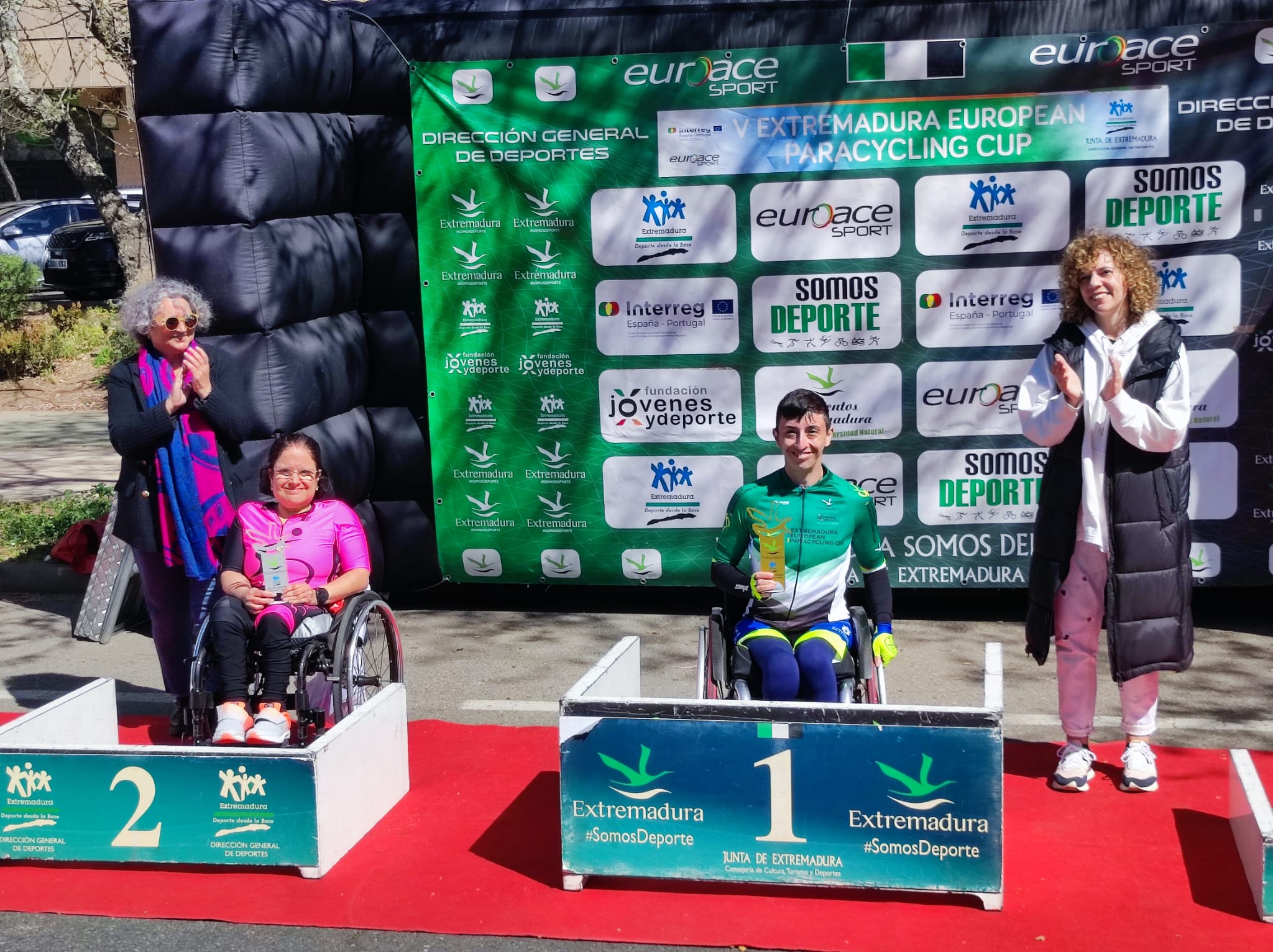Éxito madrileño en la V Extremadura European Paracycling Cup
