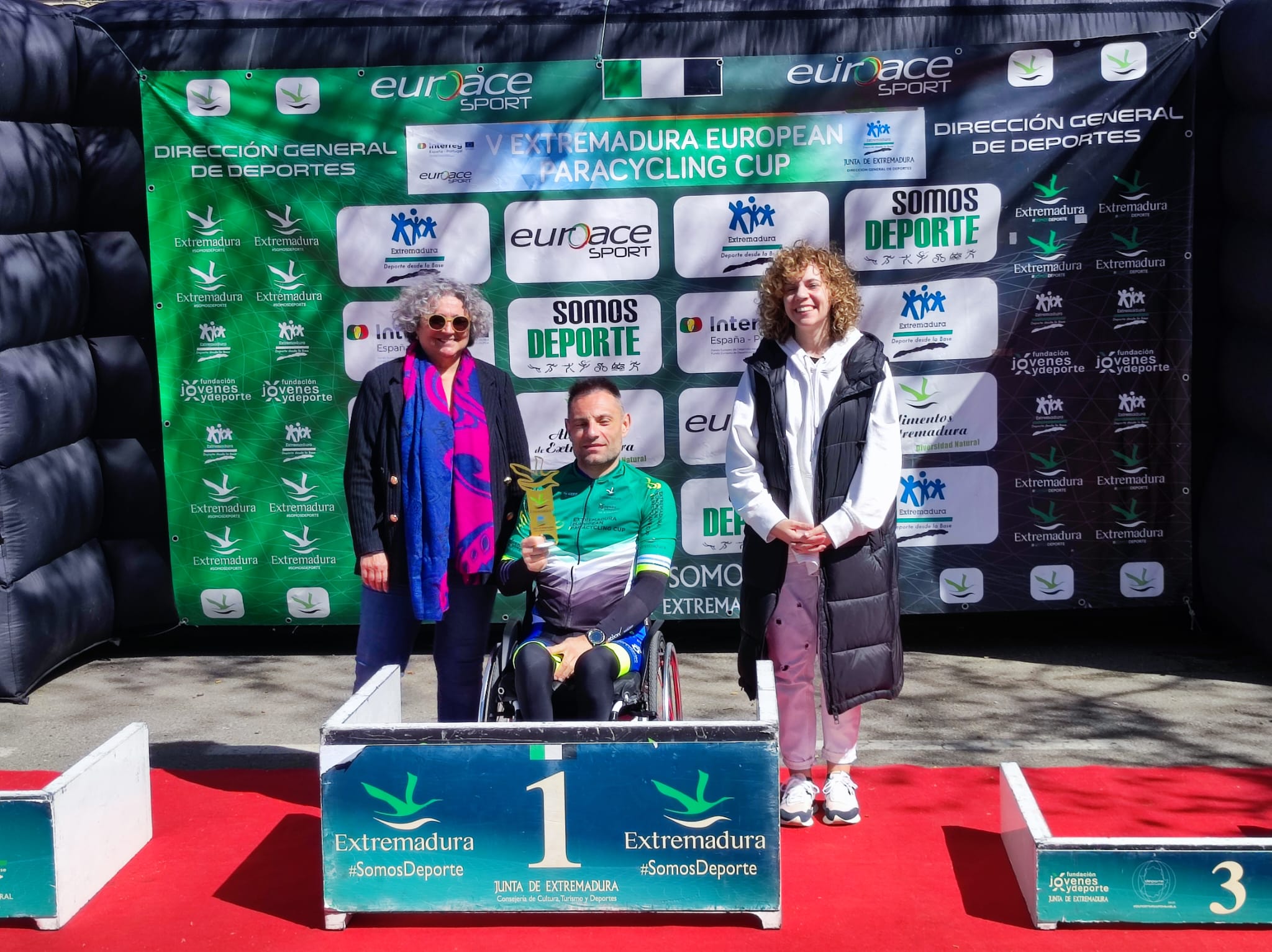 Éxito madrileño en la V Extremadura European Paracycling Cup