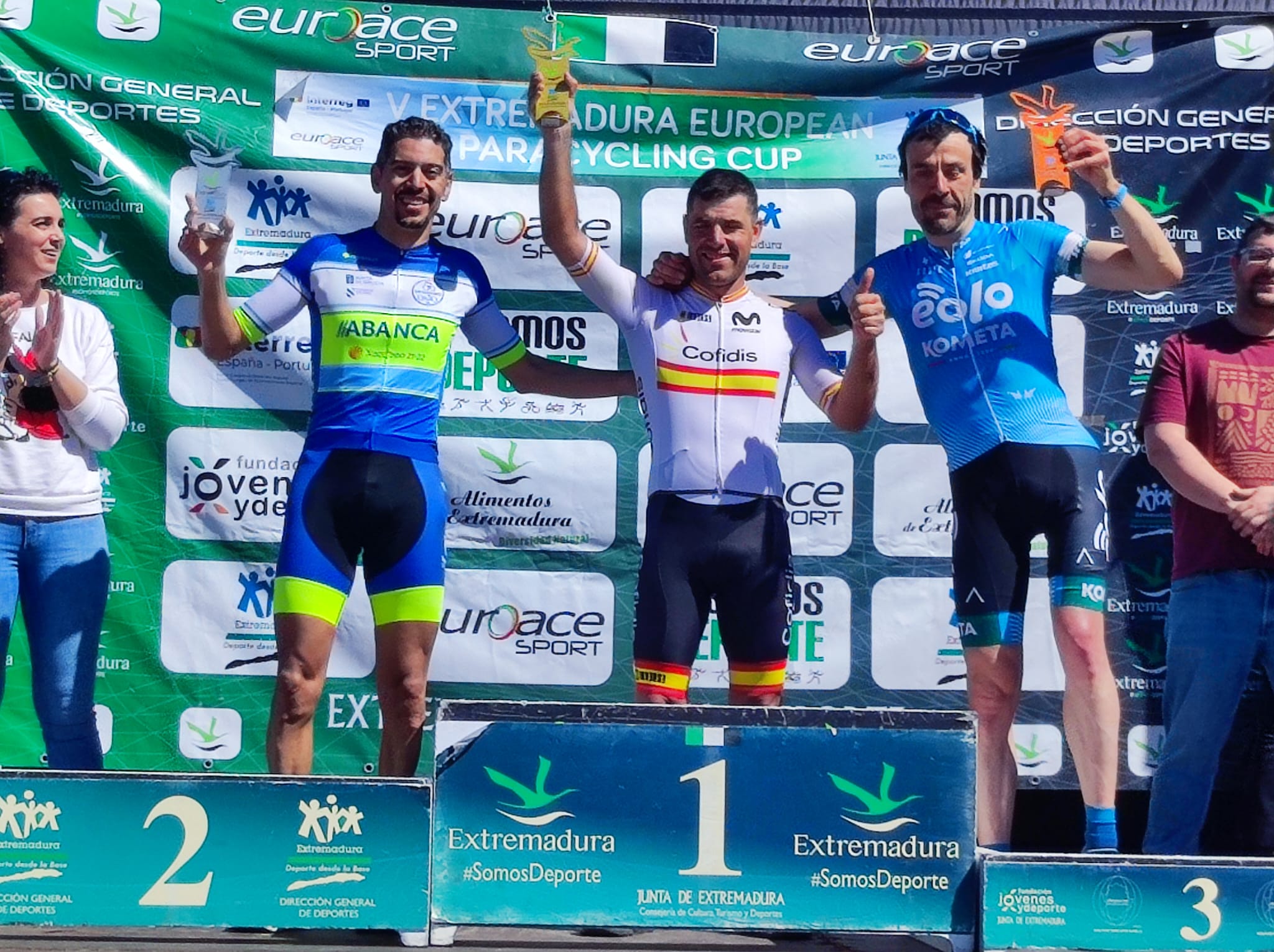 Éxito madrileño en la V Extremadura European Paracycling Cup
