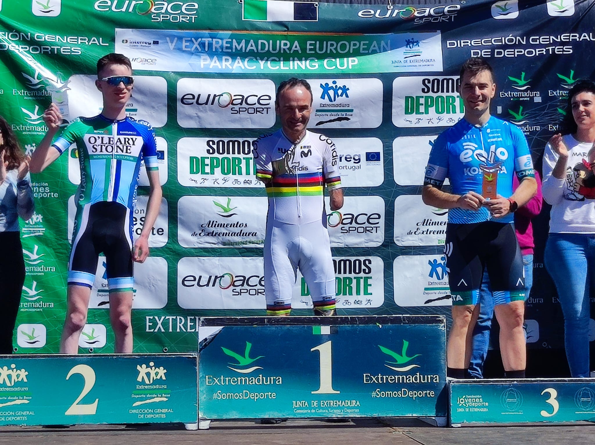Éxito madrileño en la V Extremadura European Paracycling Cup