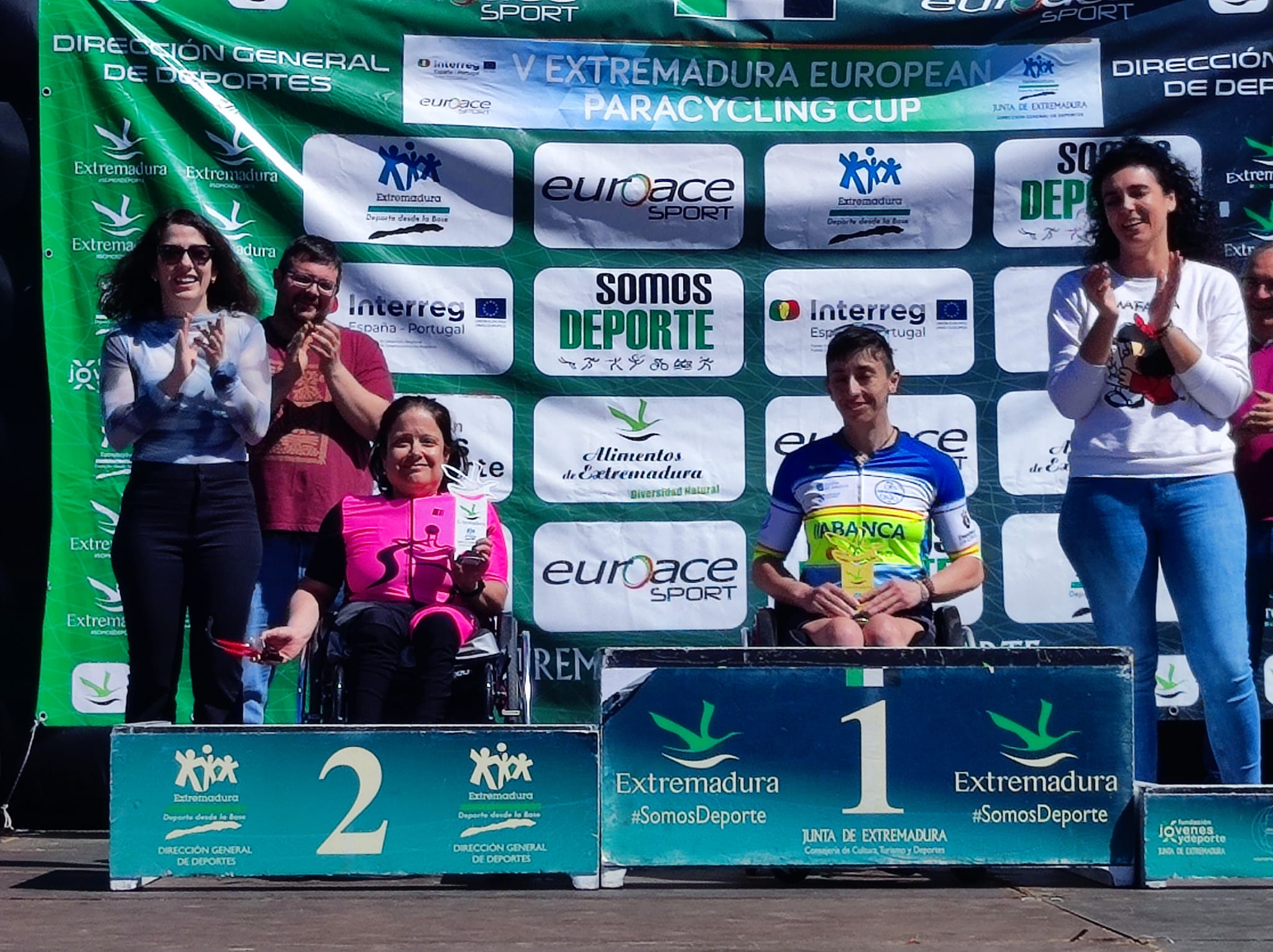 Éxito madrileño en la V Extremadura European Paracycling Cup