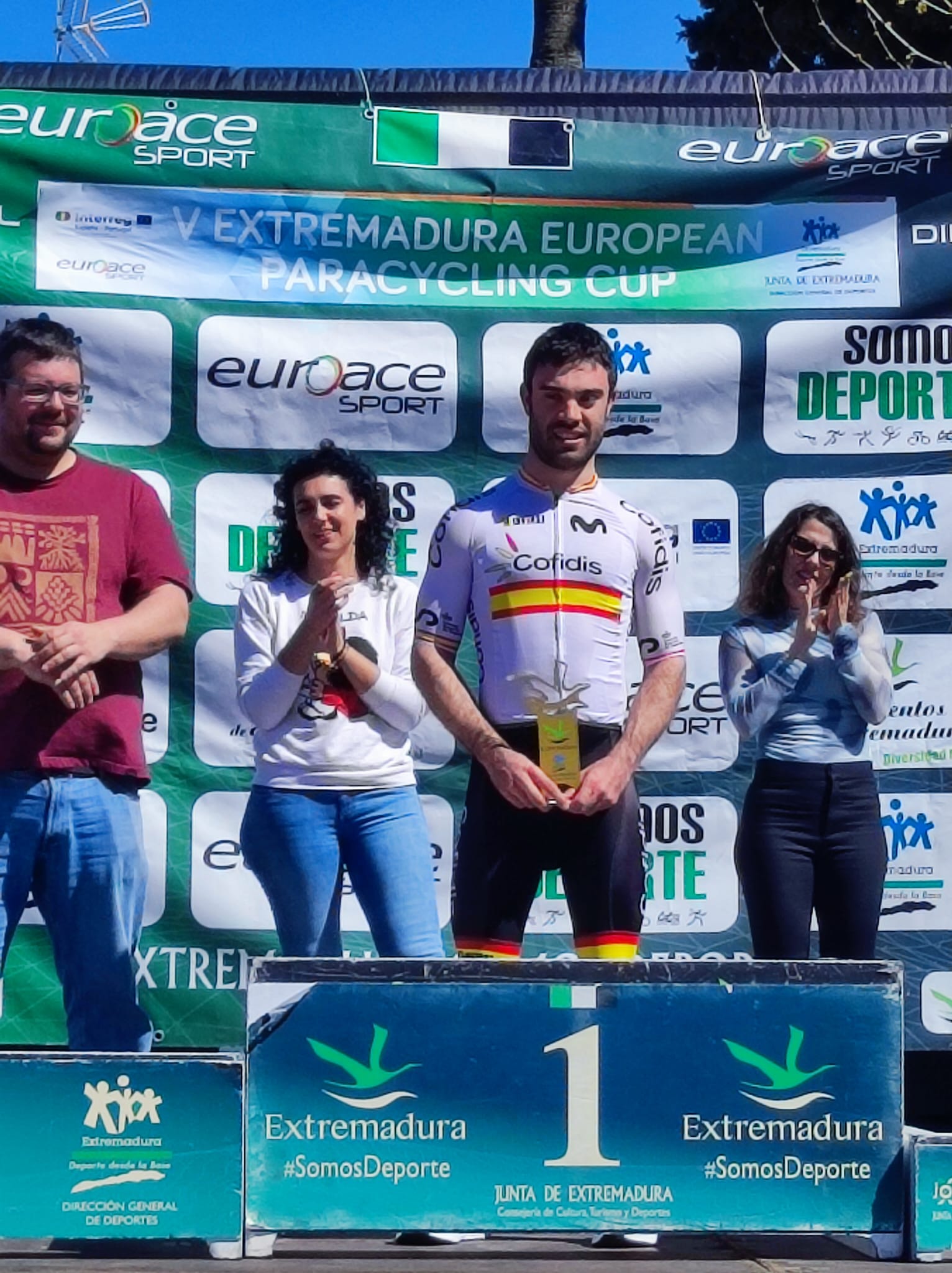 Éxito madrileño en la V Extremadura European Paracycling Cup