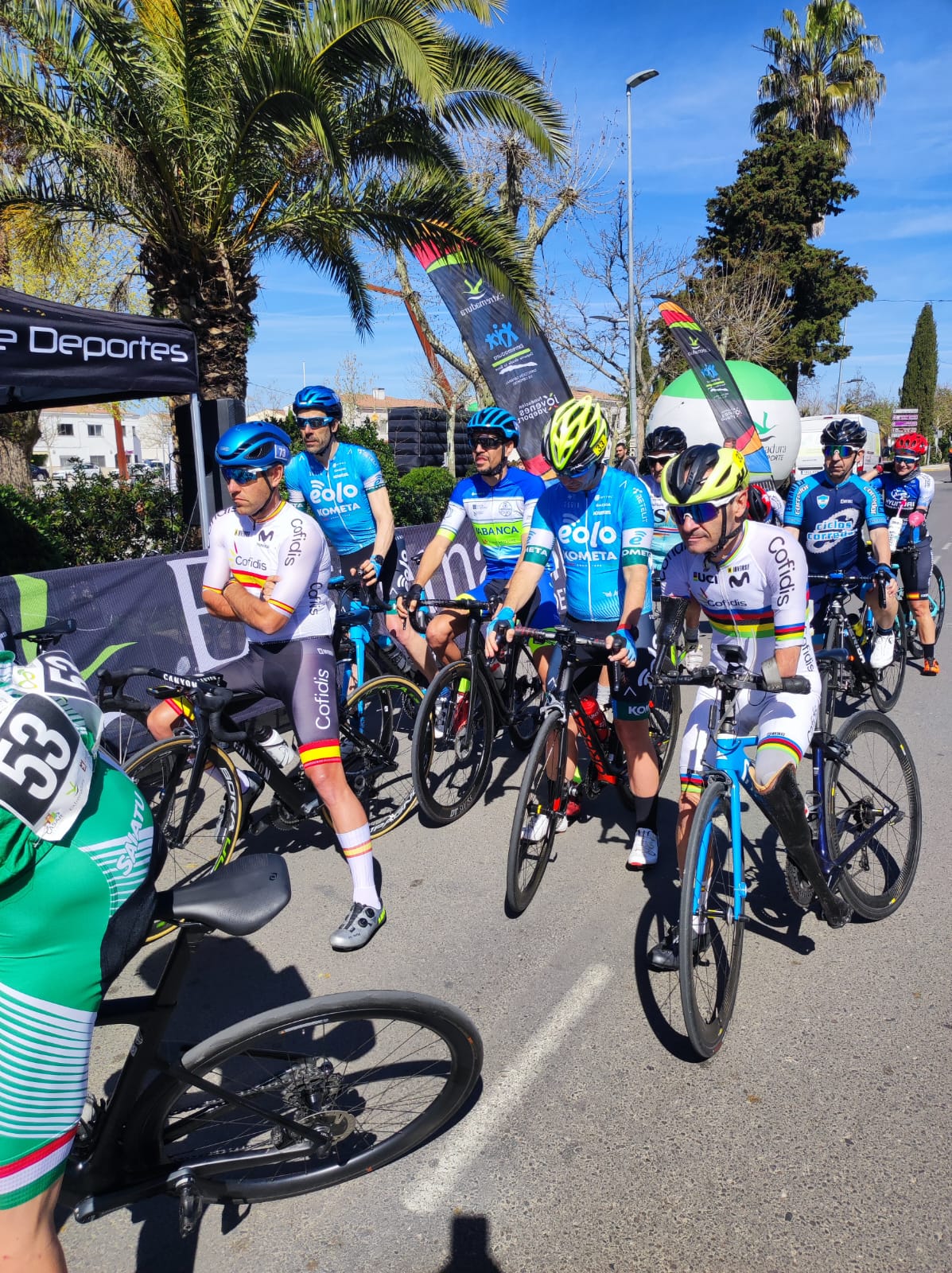 Éxito madrileño en la V Extremadura European Paracycling Cup