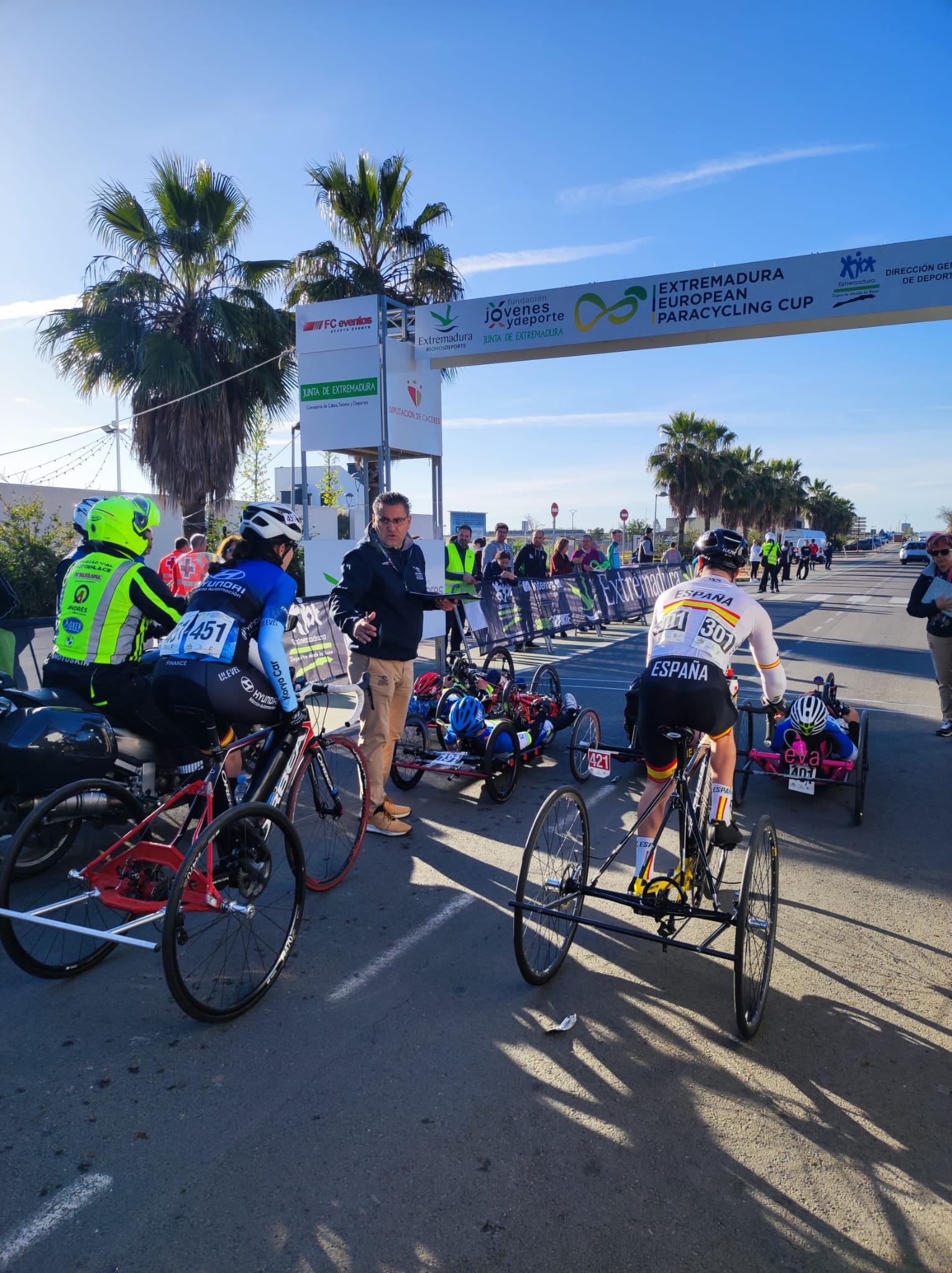 Éxito madrileño en la V Extremadura European Paracycling Cup