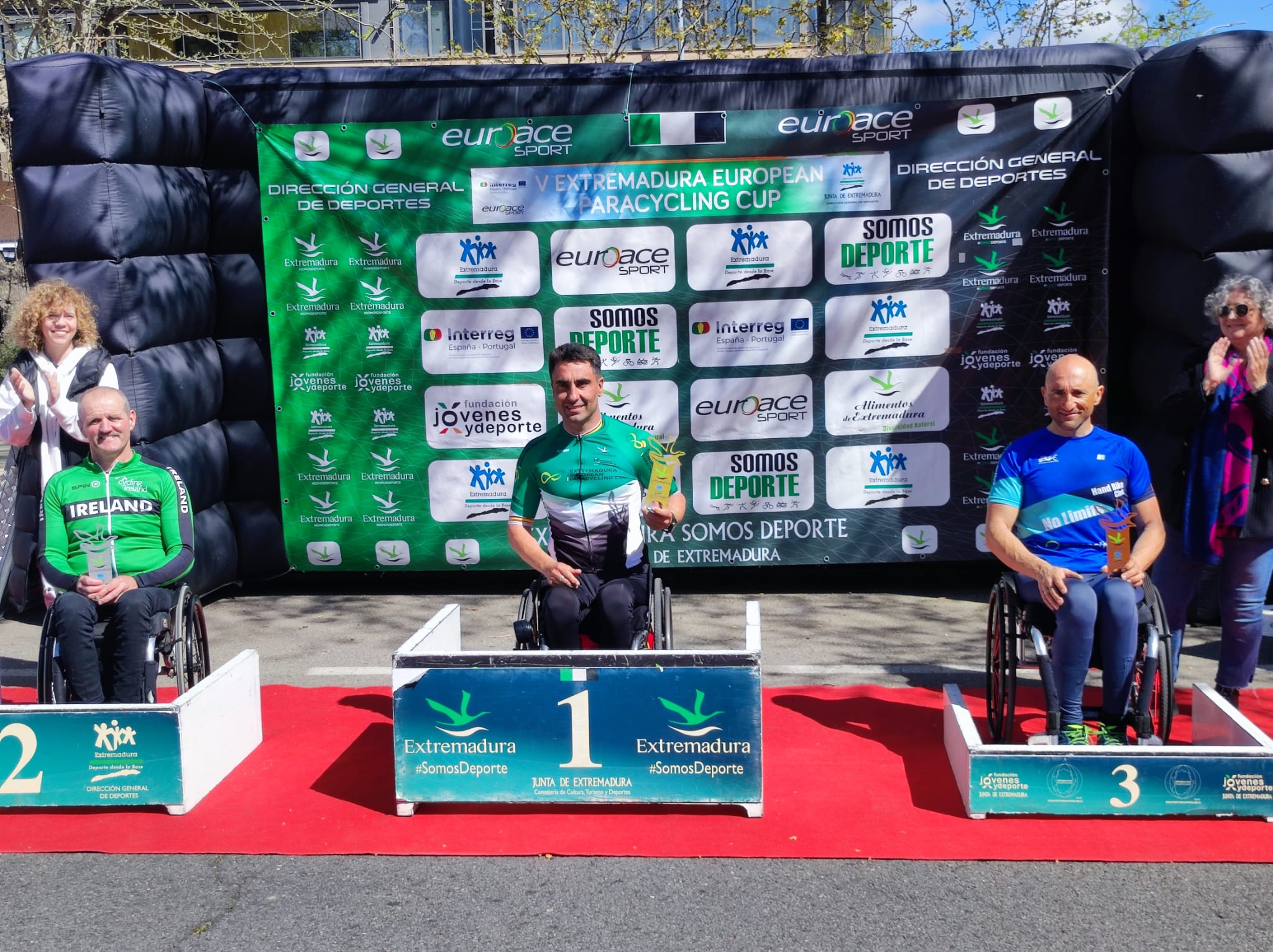 La Selección Española de Ciclismo Paralímpico brilla en la Extremadura European Paracycling Cup