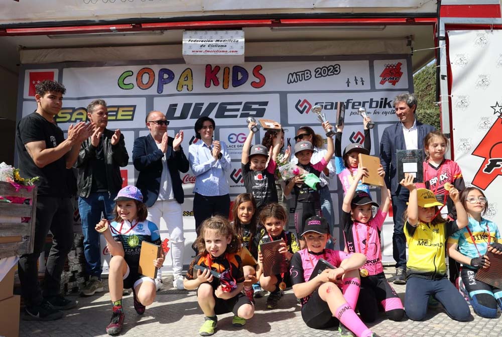 Más de 300 inscritos en la cuarta prueba puntuable de la Copa Uves Kids MTB en Arroyomolinos